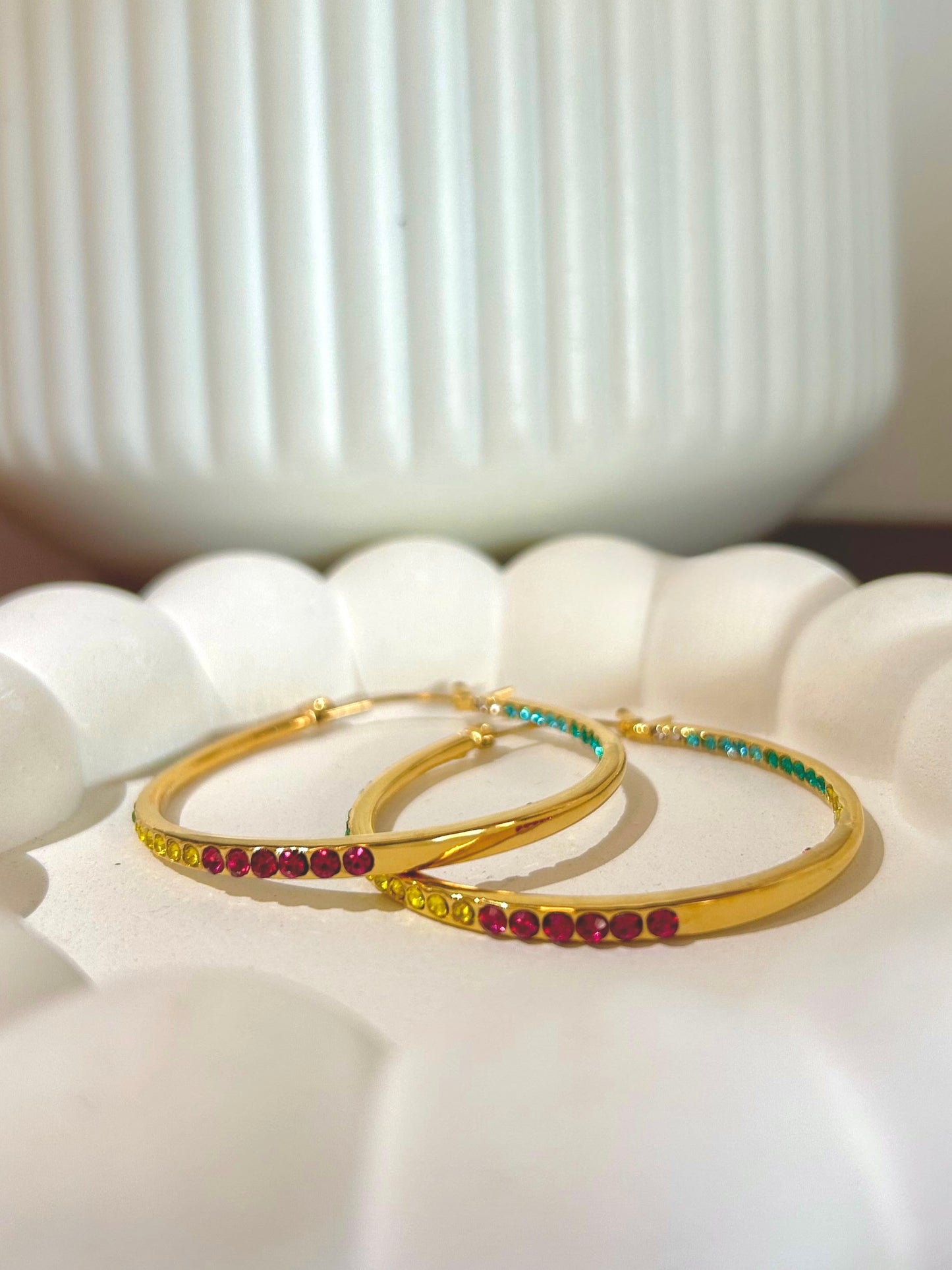 Riwaa Hoops - Waterproof, 18k Gold Plated
