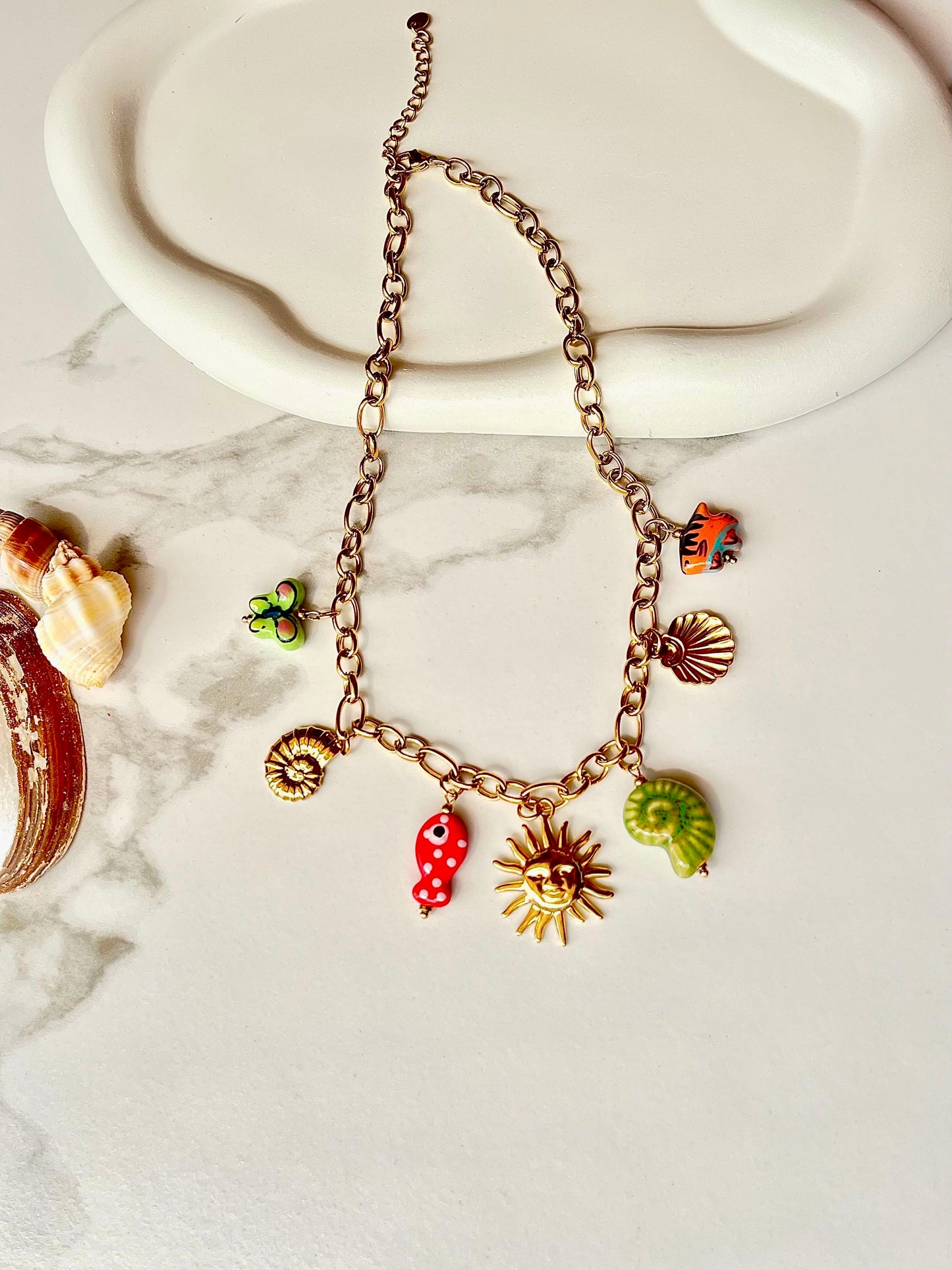 Charmi Necklace - Waterproof, 18k Gold Plated