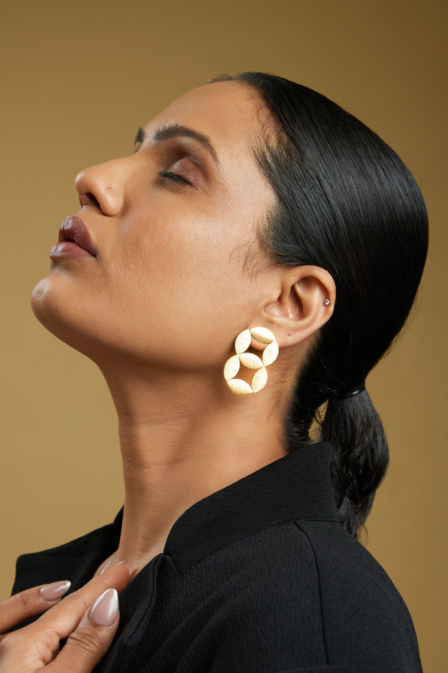 Dale Earrings - 18k Gold Plated, Anti Tarnish