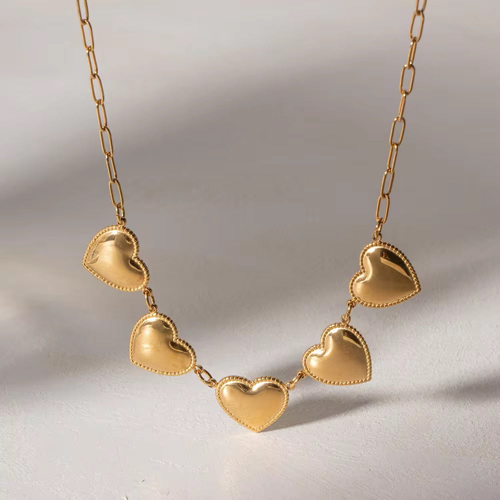Adva Necklace - Waterproof, 18k Gold Plated