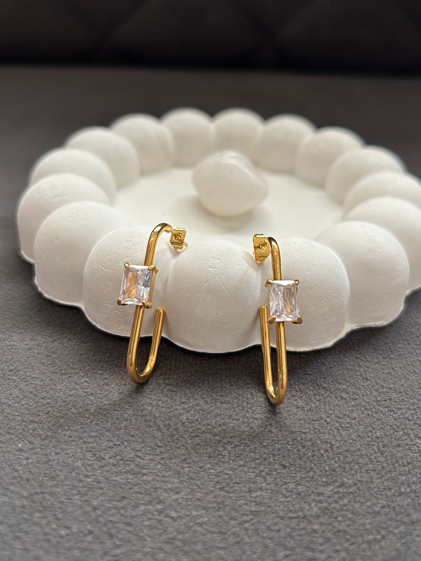 Shaya Earrings - Waterproof, 18k Gold Plated