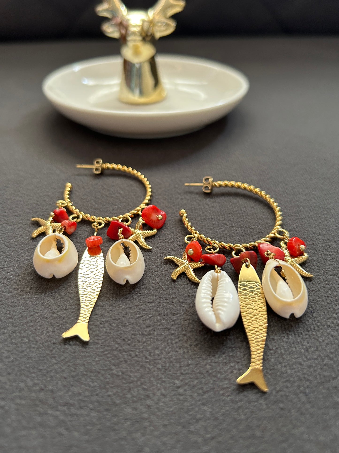 Sova Earrings - Waterproof, 18k Gold Plated
