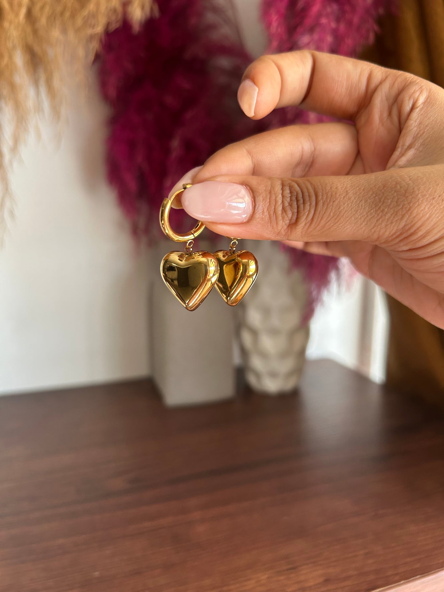 Aimee Earrings - Waterproof, 18k Gold Plated