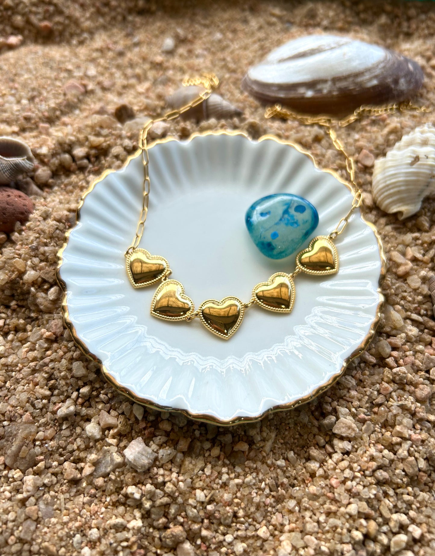 Adva Necklace - Waterproof, 18k Gold Plated