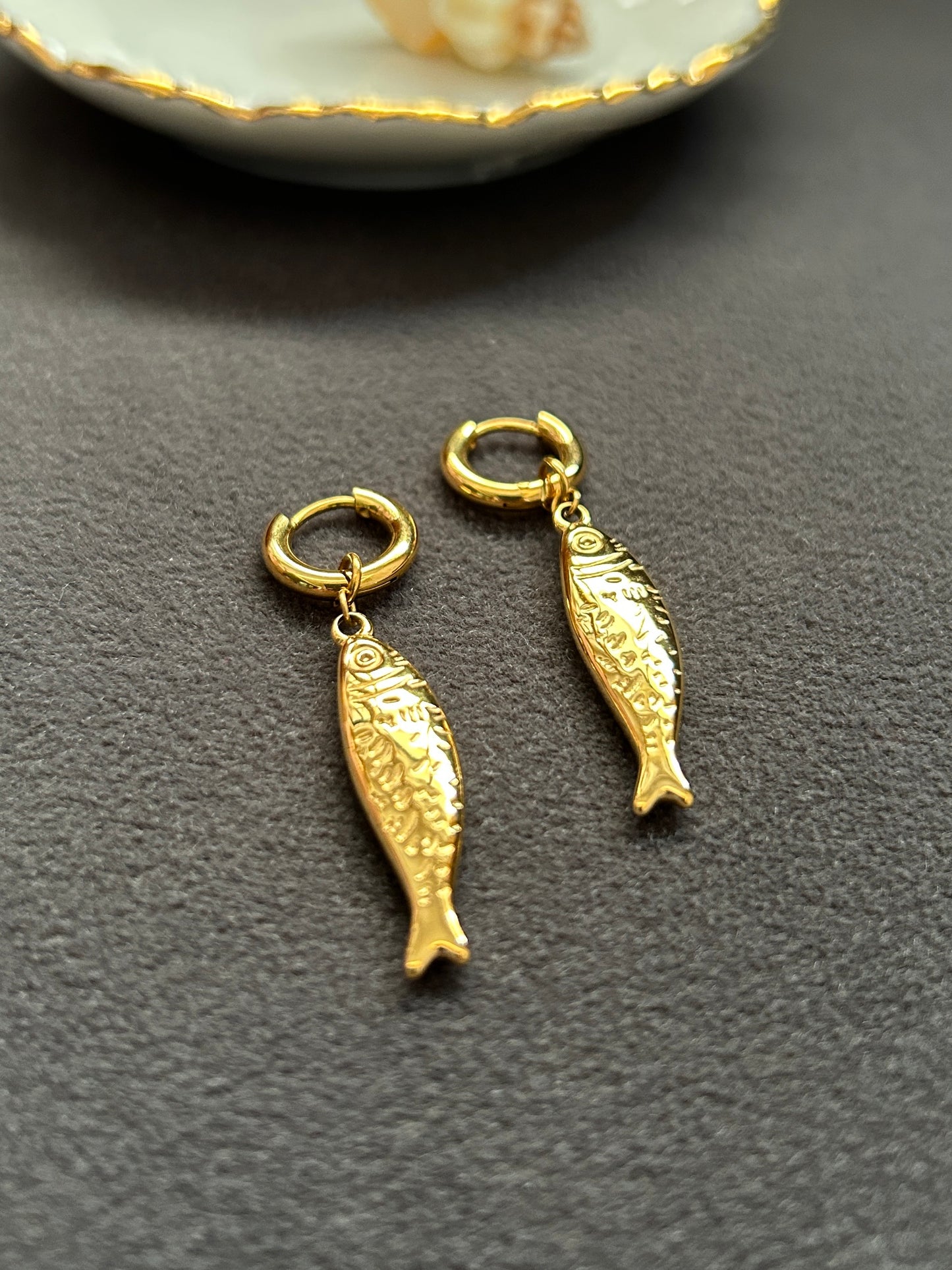 Rihana Earrings - Waterproof, 18k Gold Plated