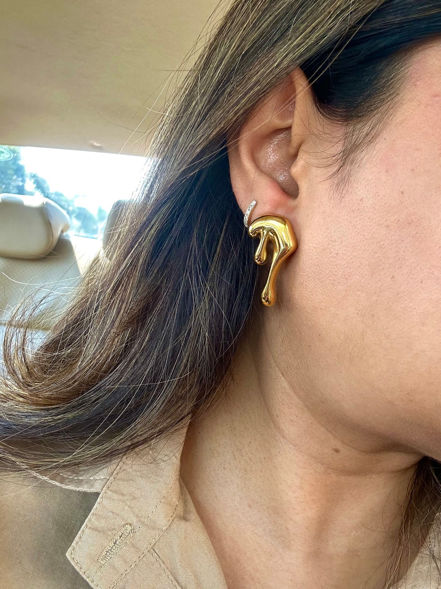 Darcie Earrings - Waterproof, 18k Gold Plated