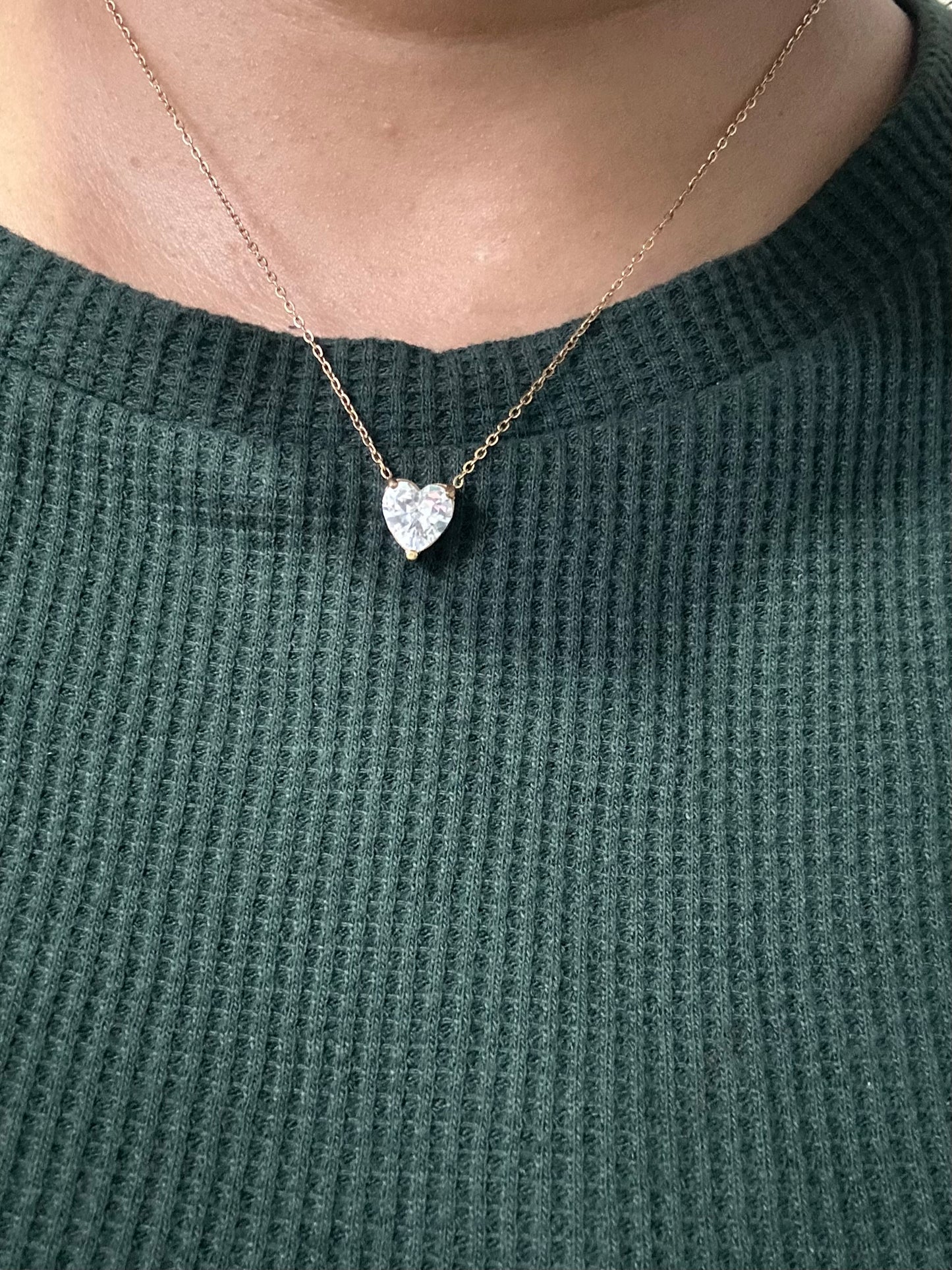 Feta Necklace - Waterproof, 18k Gold Plated