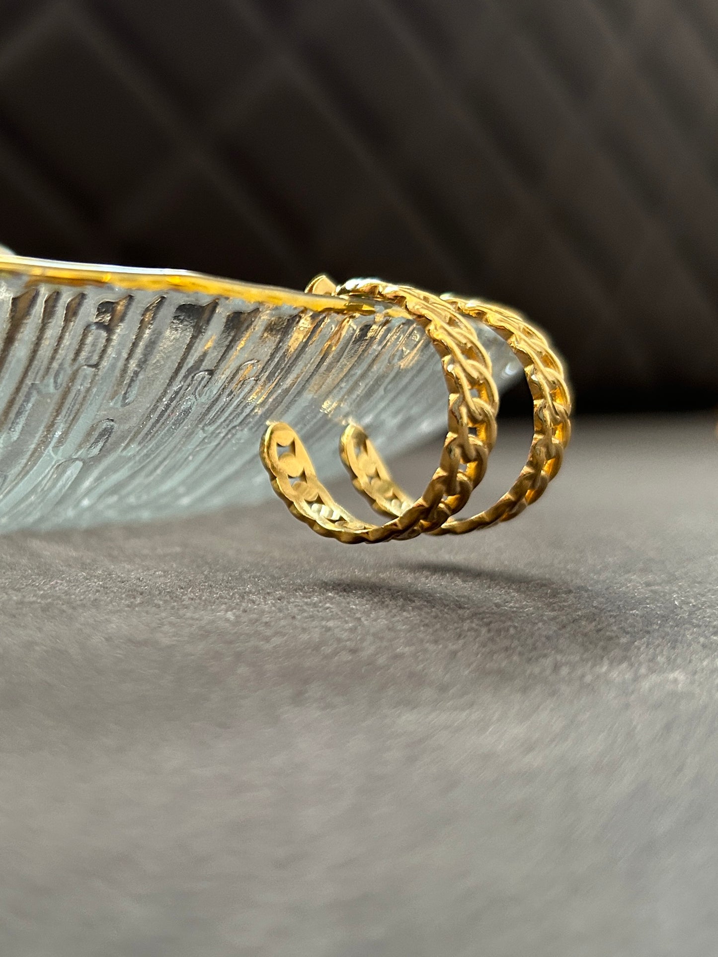 Pri Earrings - Waterproof, 18k Gold Plated