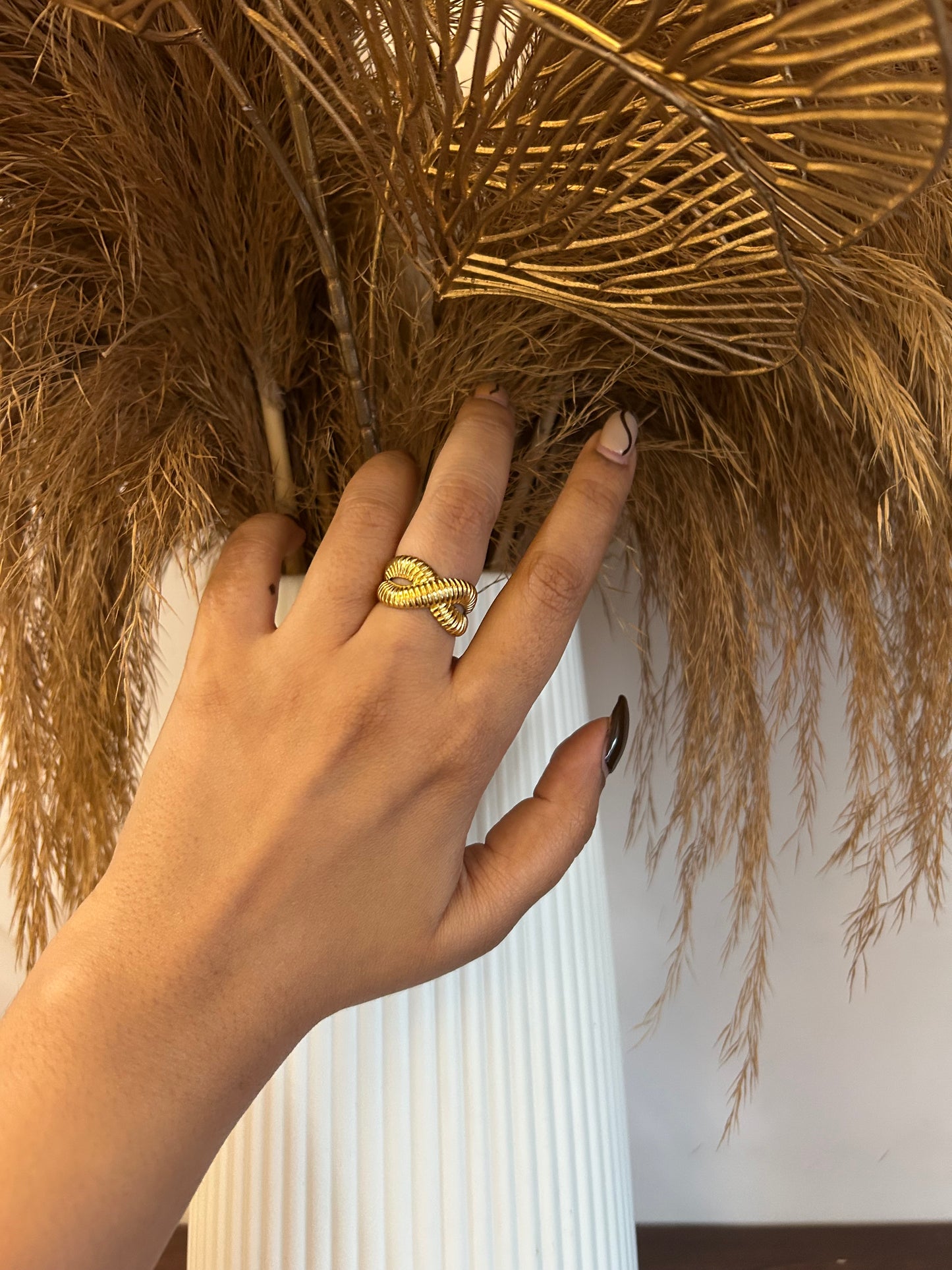 Shelly Ring - Waterproof, 18k Gold Plated