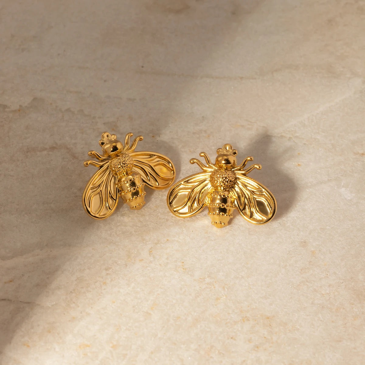 Flo Earrings - Waterproof, 18k Gold Plated