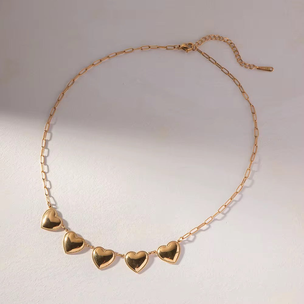 Adva Necklace - Waterproof, 18k Gold Plated