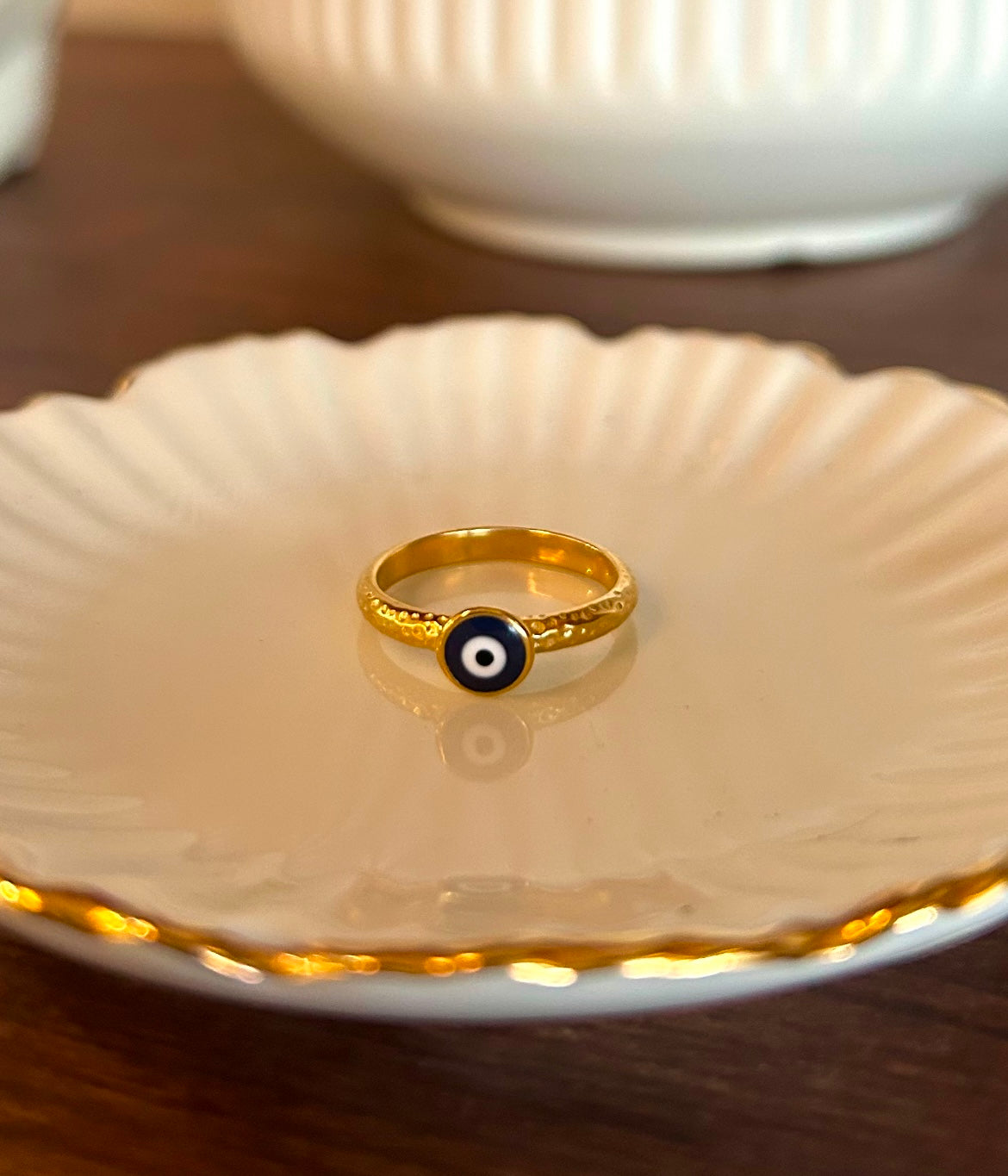 Aya Ring - Waterproof, 18k Gold Plated