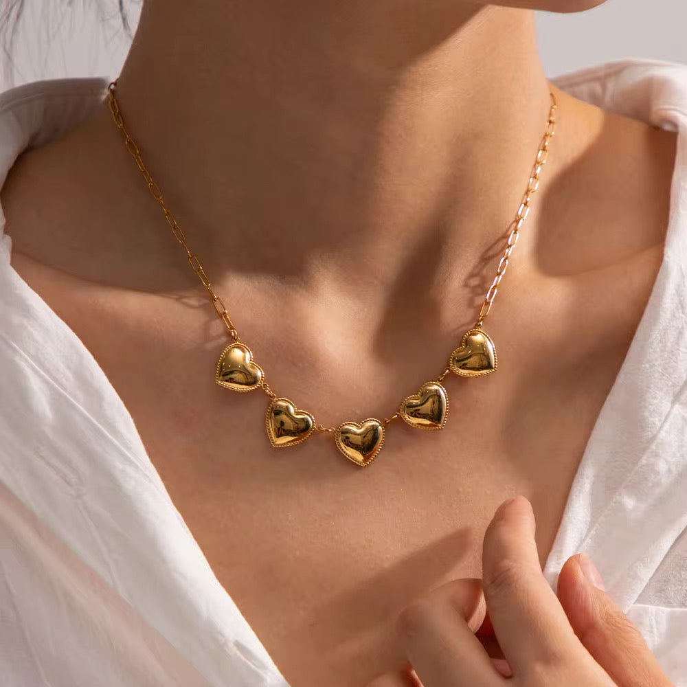 Adva Necklace - Waterproof, 18k Gold Plated