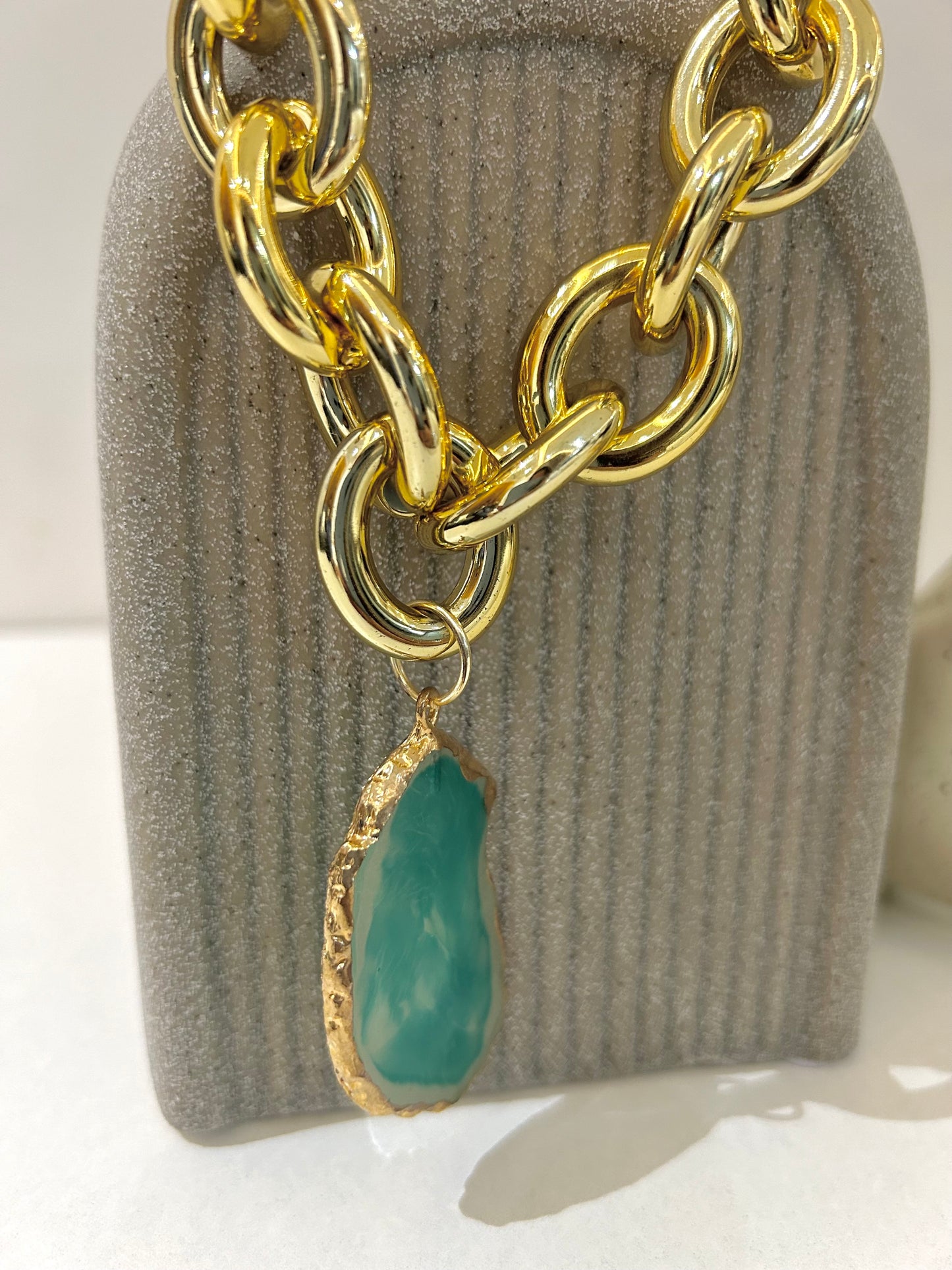 Creta Anti-Tarnish Statement Necklace