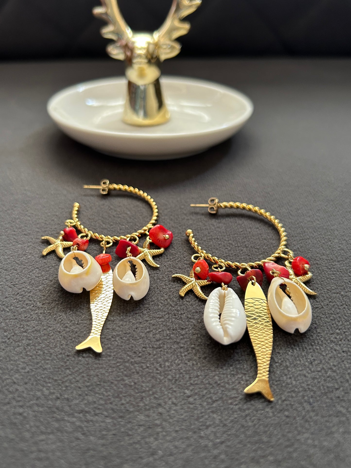 Sova Earrings - Waterproof, 18k Gold Plated