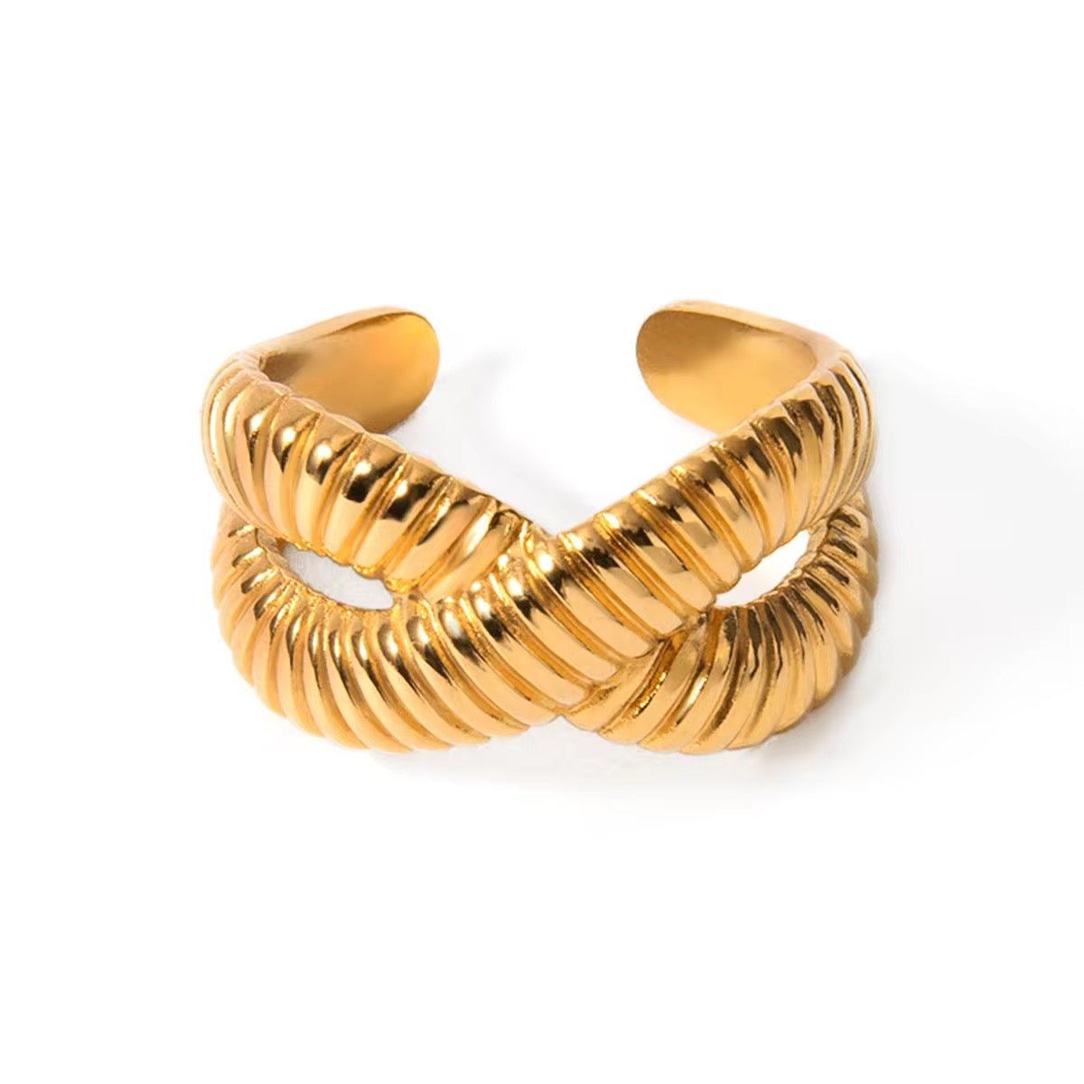 Shelly Ring - Waterproof, 18k Gold Plated
