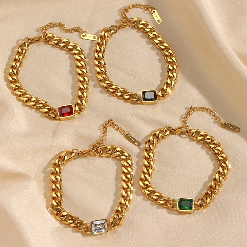Sita Bracelet - Waterproof, 18k Gold Plated