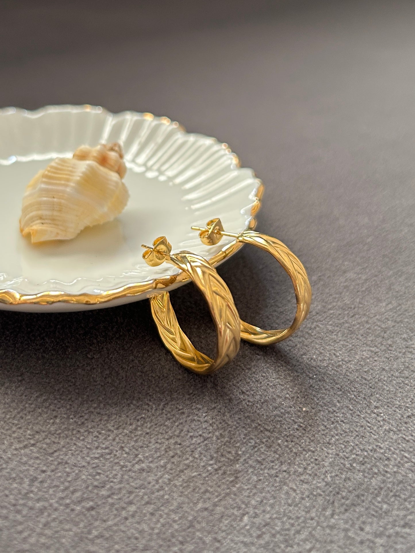 Kemp Earrings - Waterproof, 18k Gold Plated