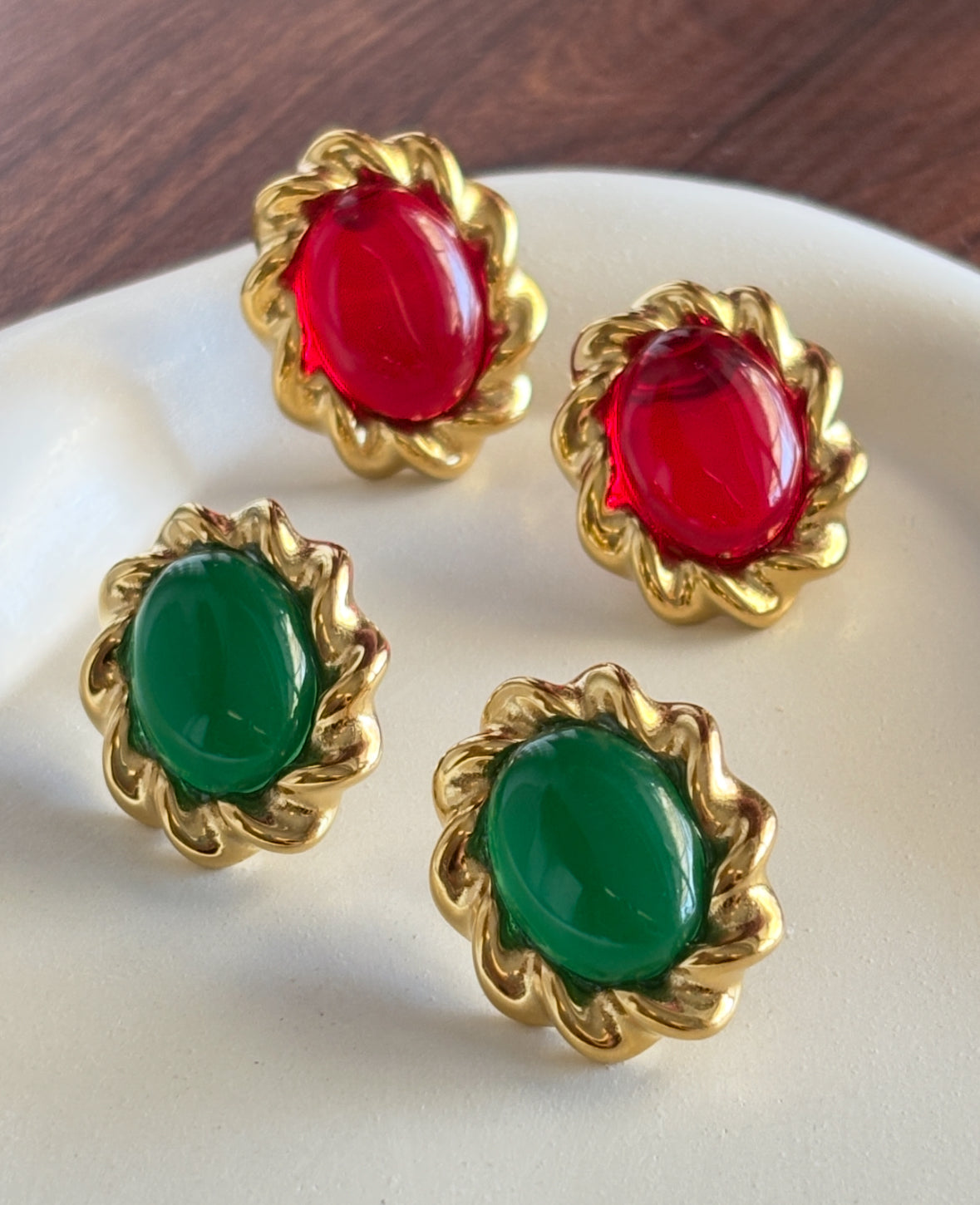 Nysa Earrings - Waterproof, 18k Gold Plated