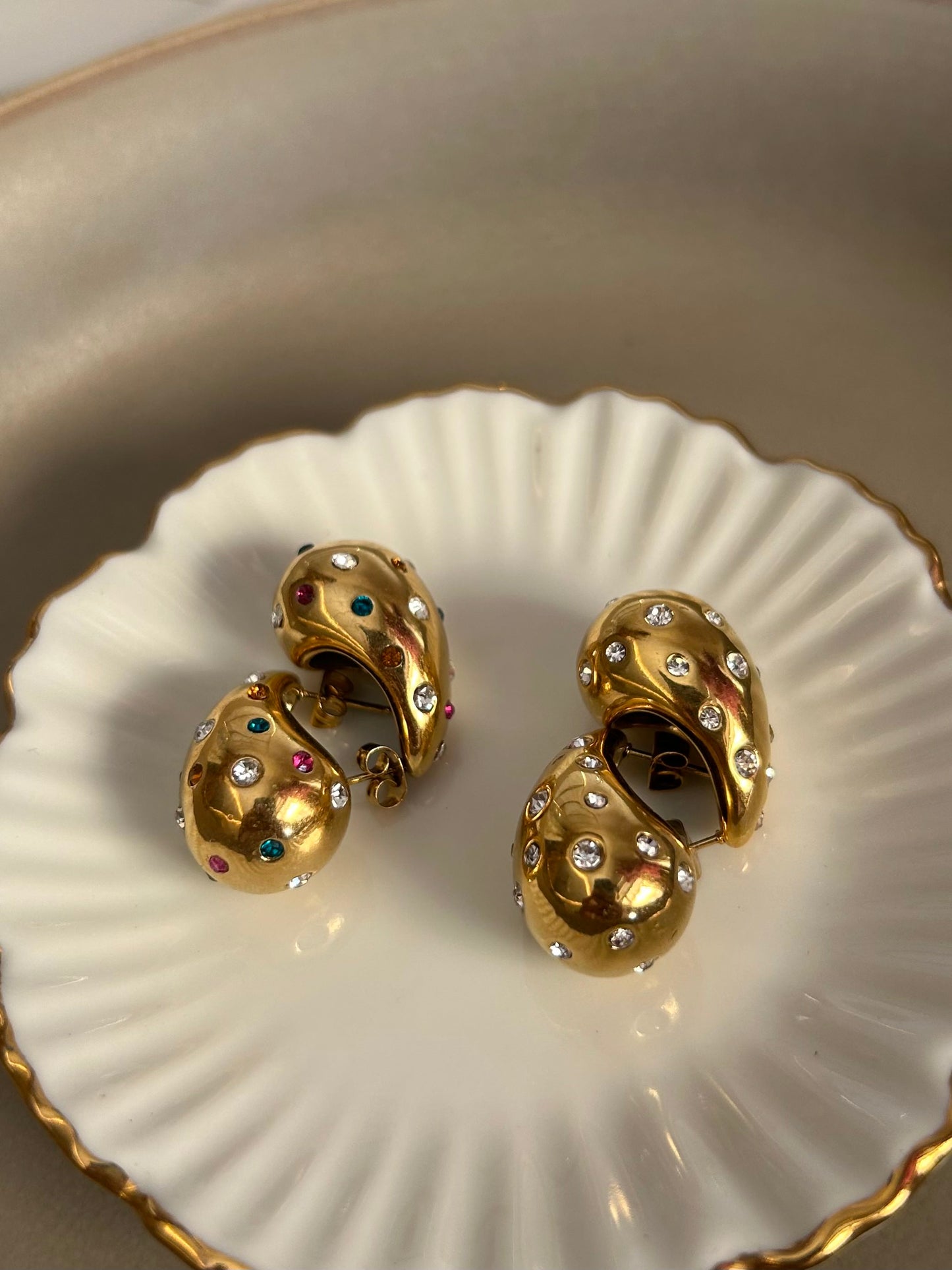 Yami Earrings - Waterproof, 18k Gold Plated