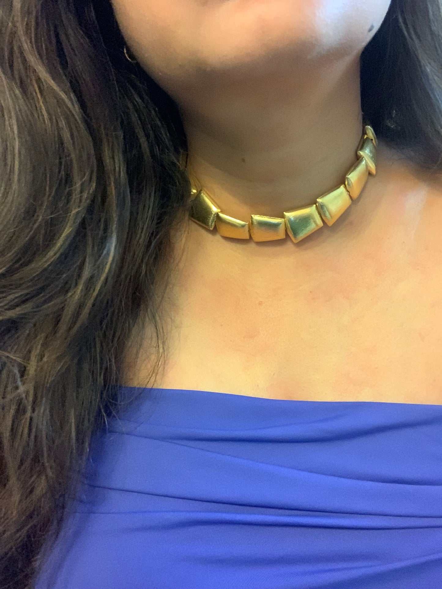 Vio Statement Choker Necklace