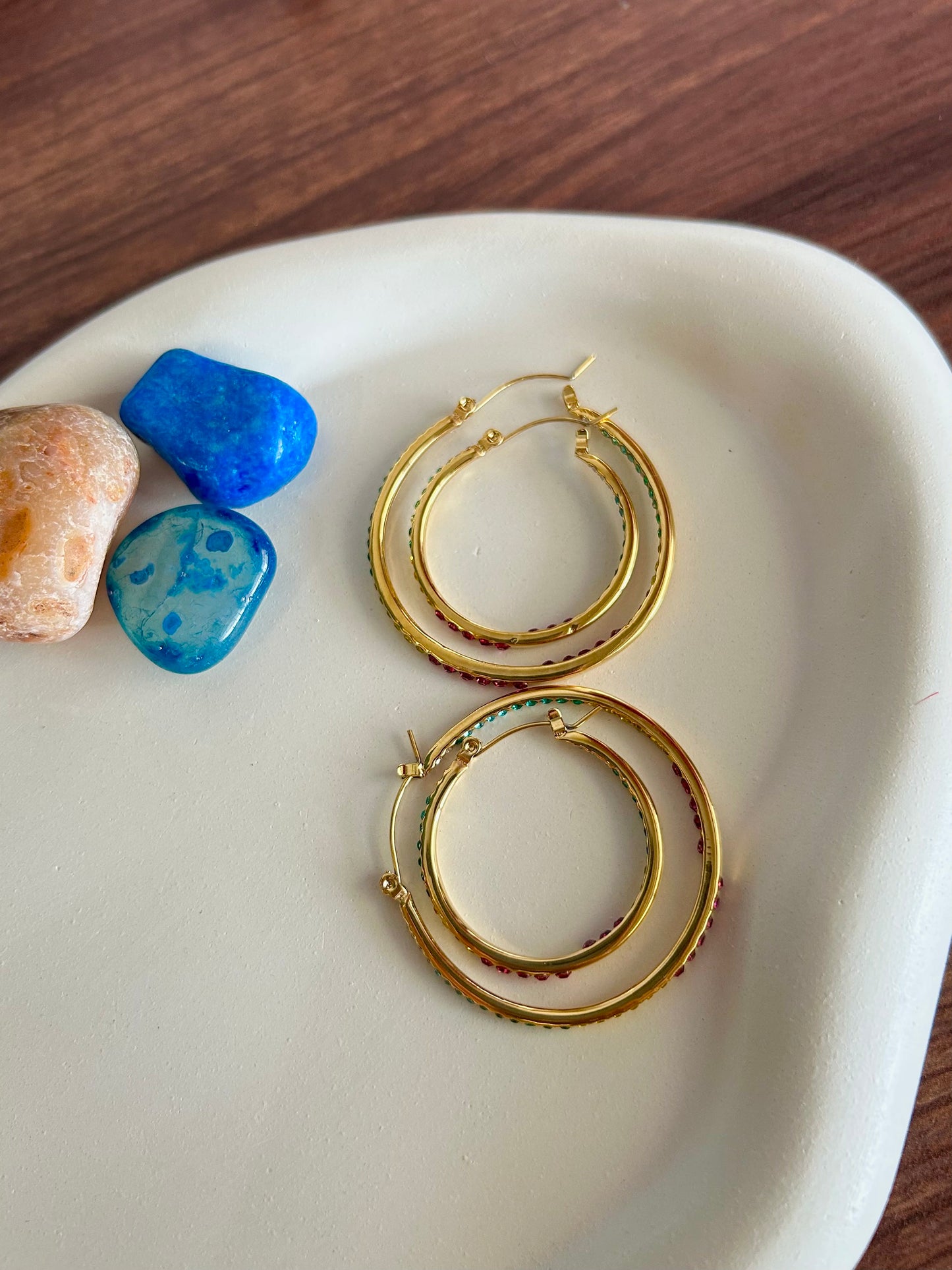 Riwaa Hoops - Waterproof, 18k Gold Plated
