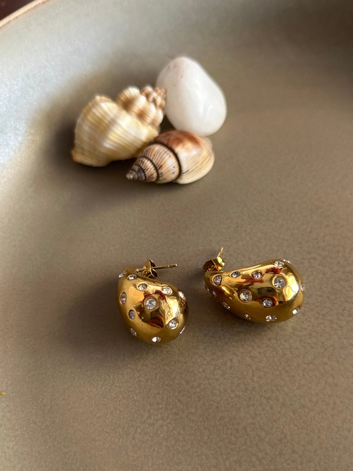 Yami Earrings - Waterproof, 18k Gold Plated