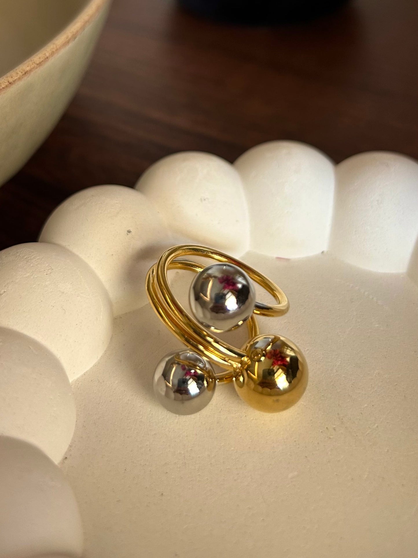 Mina Ring - Waterproof, 18k Gold Plated