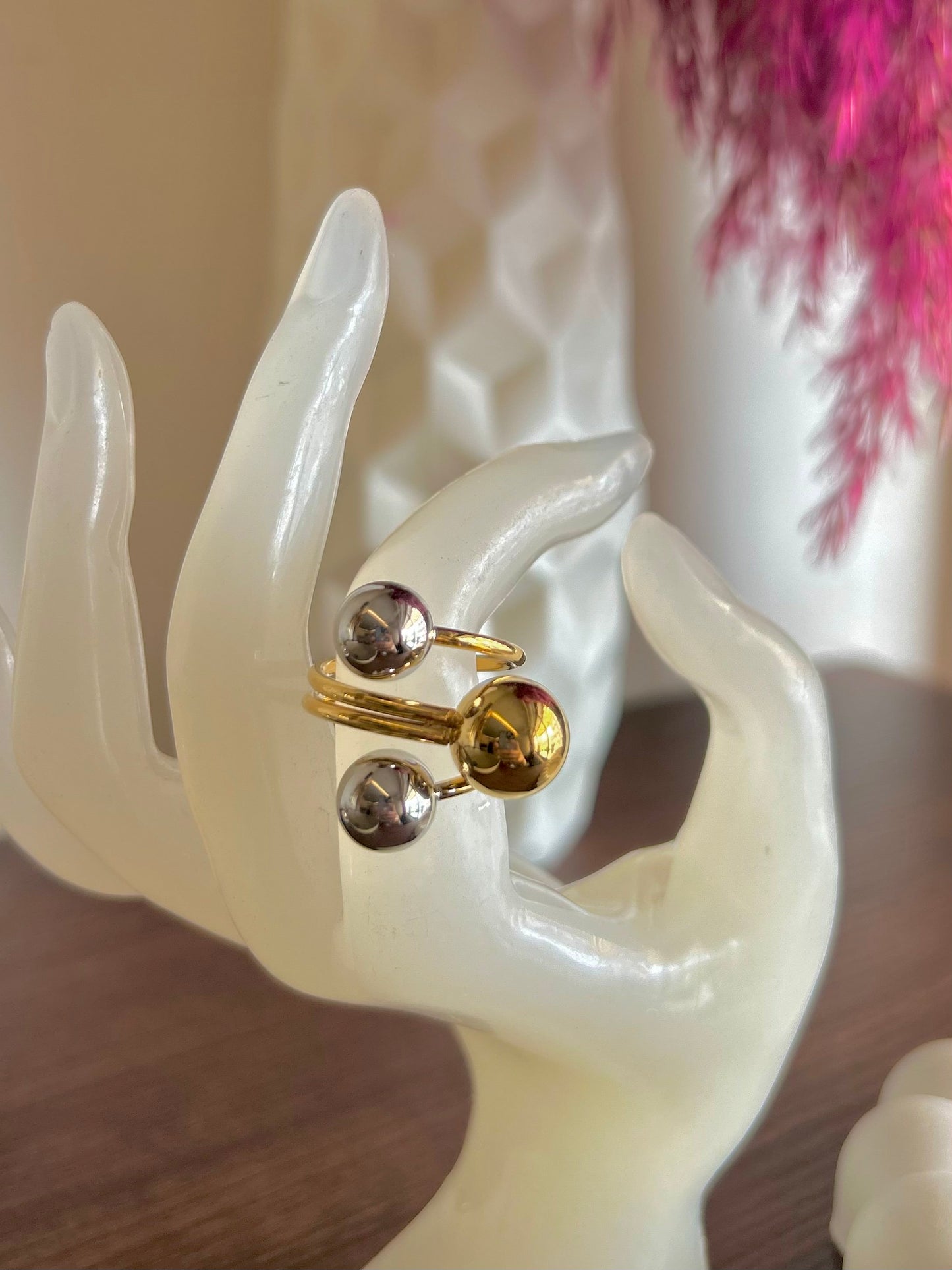 Mina Ring - Waterproof, 18k Gold Plated