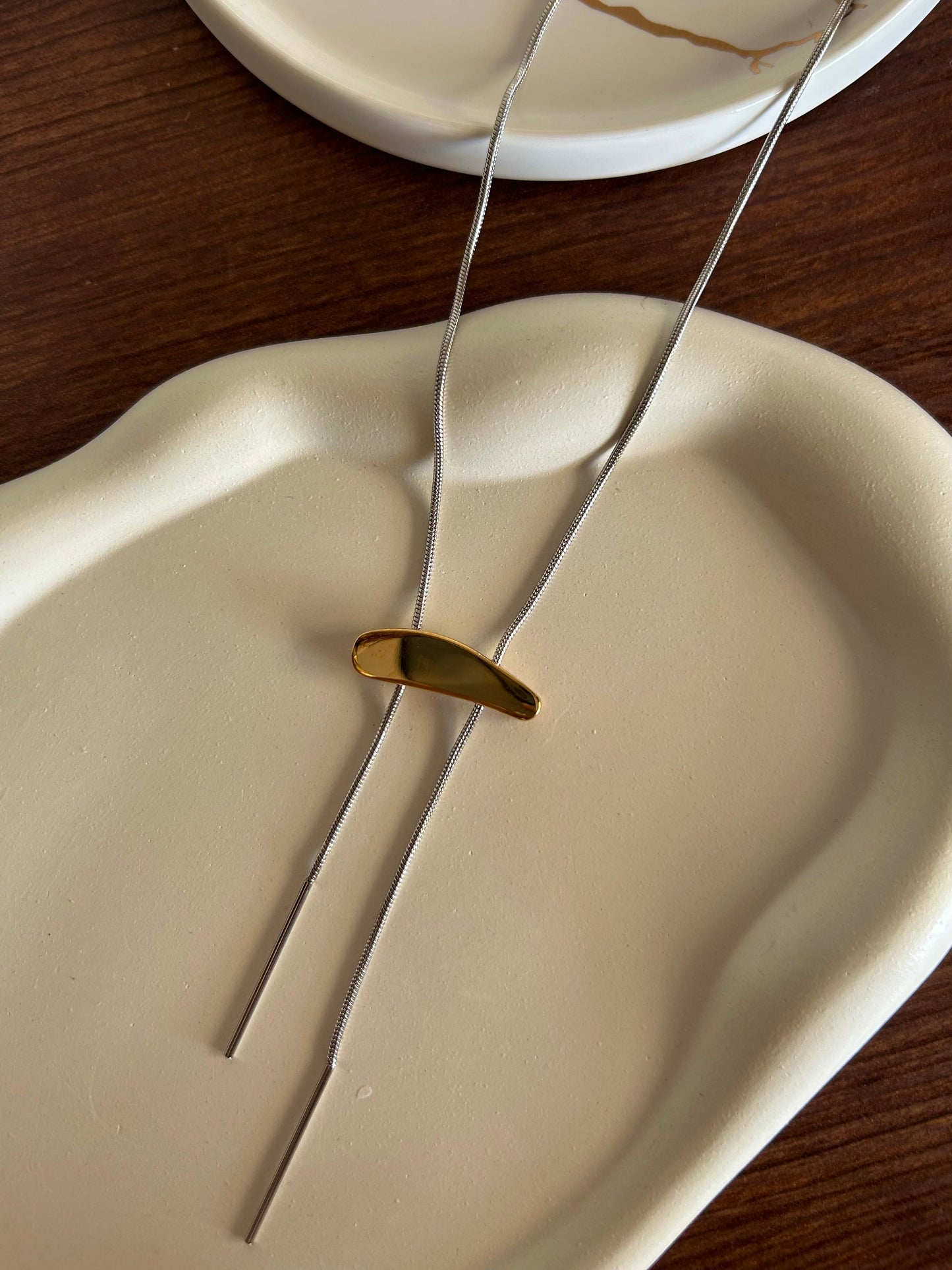 Santy Necklace - Waterproof, 18k Gold Plated