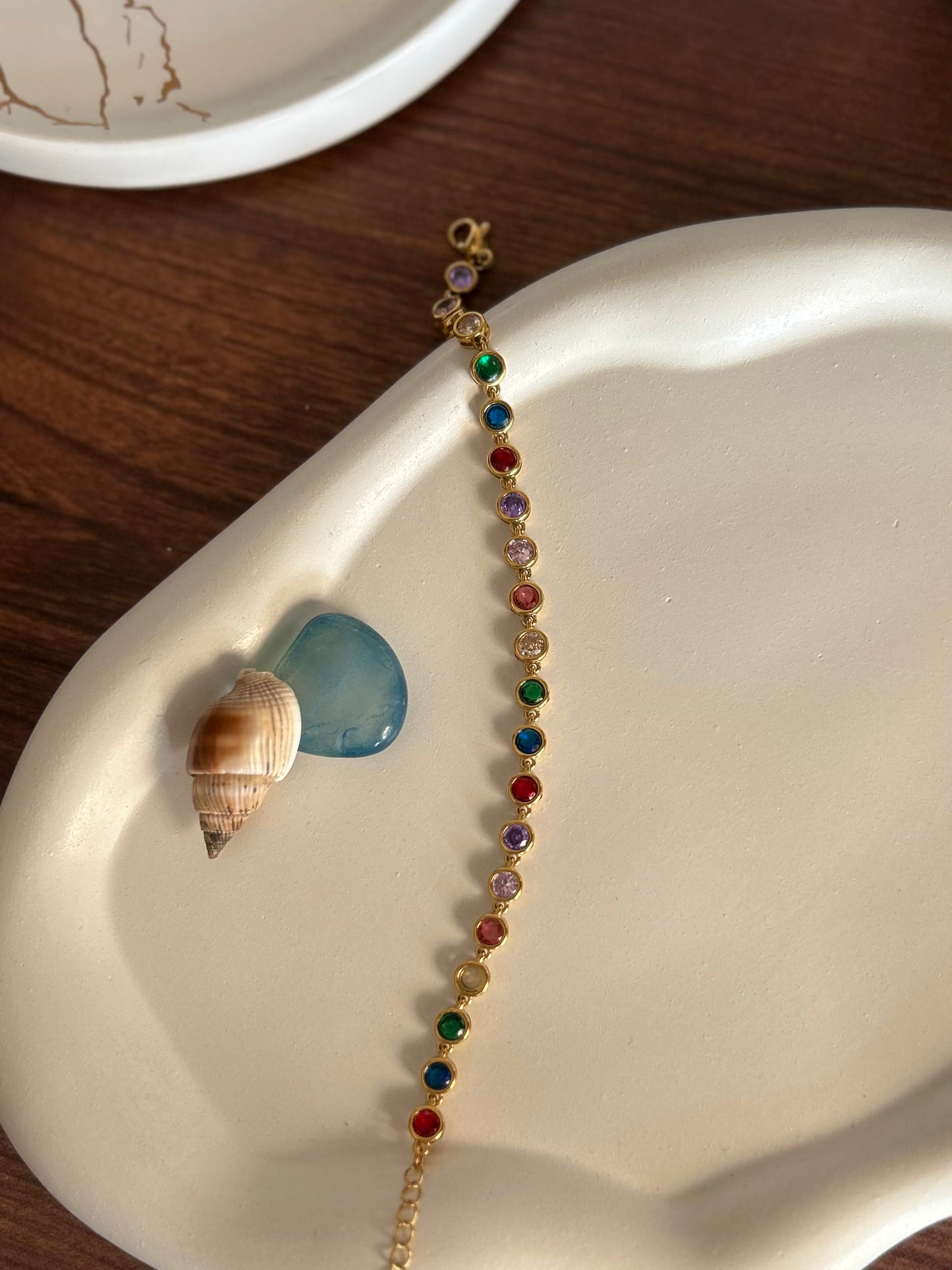 Rina Bracelet - Waterproof, 18k Gold Plated