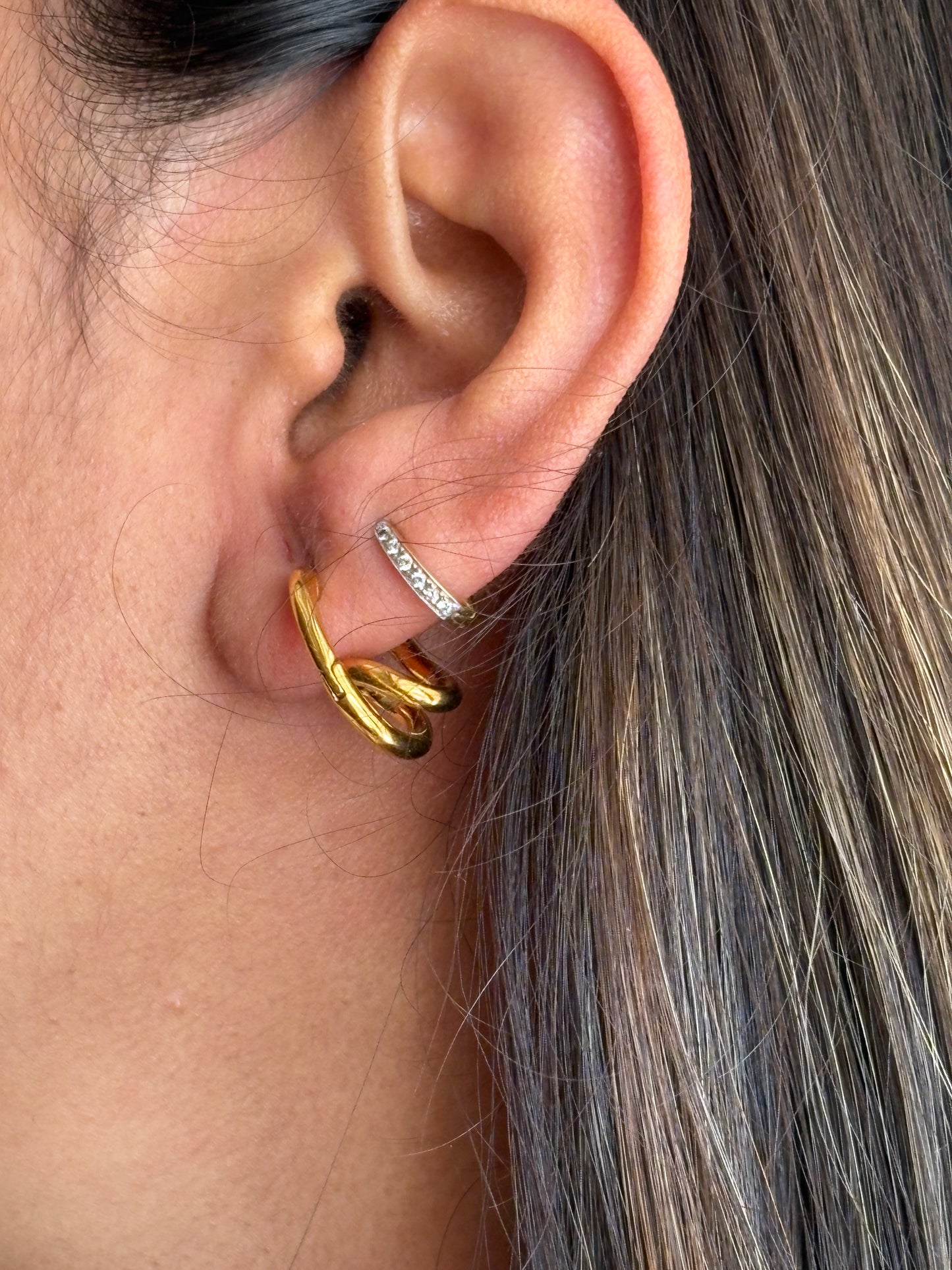 Sally Earrings - Waterproof, 18k Gold Plated