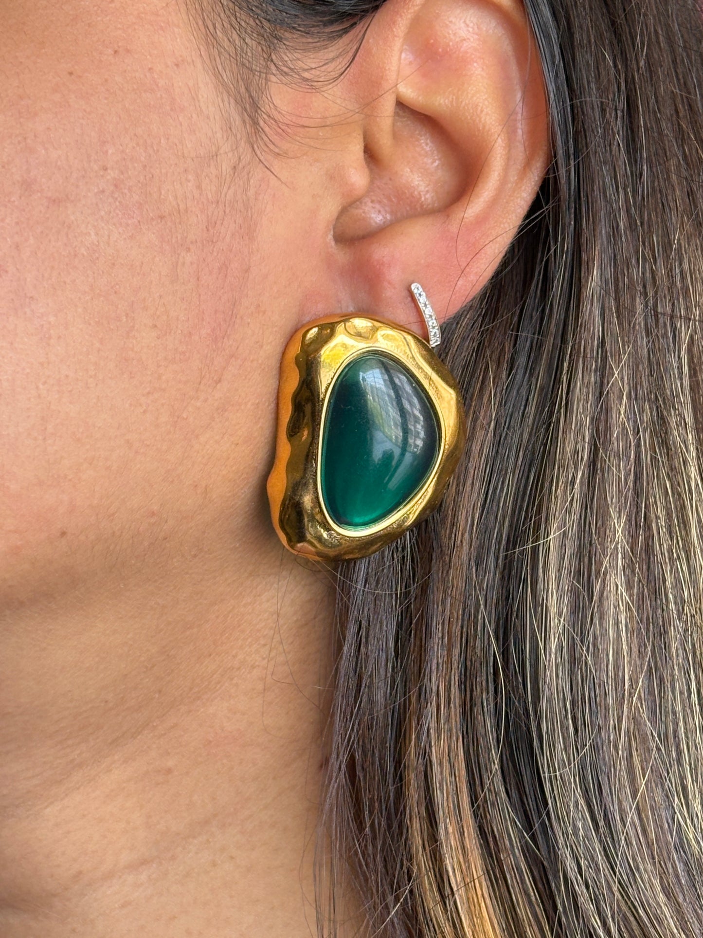 Arica Earrings - Waterproof, 18k Gold Plated