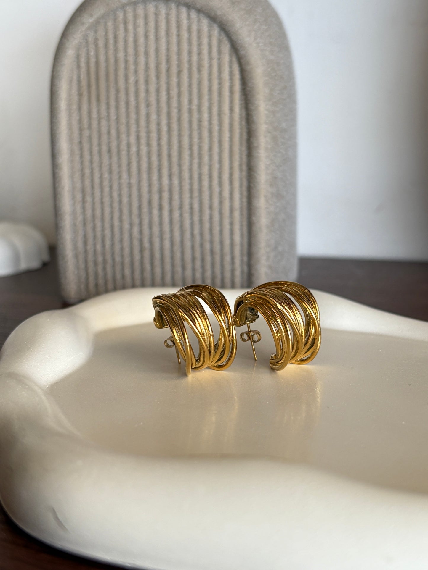 Sunshine Earrings - Waterproof, 18k Gold Plated