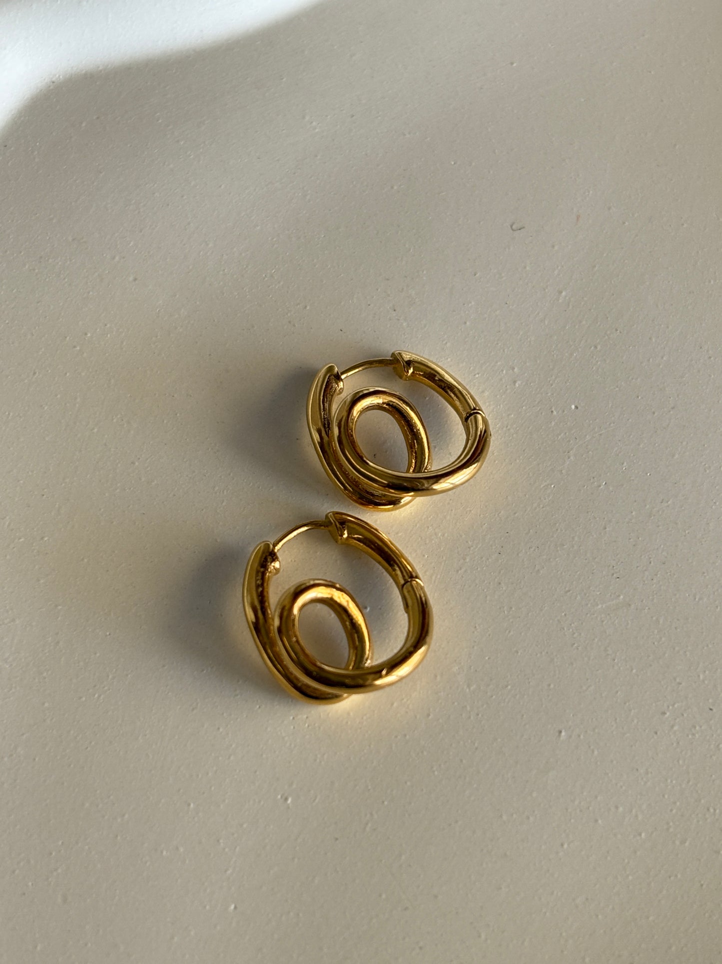 Sally Earrings - Waterproof, 18k Gold Plated