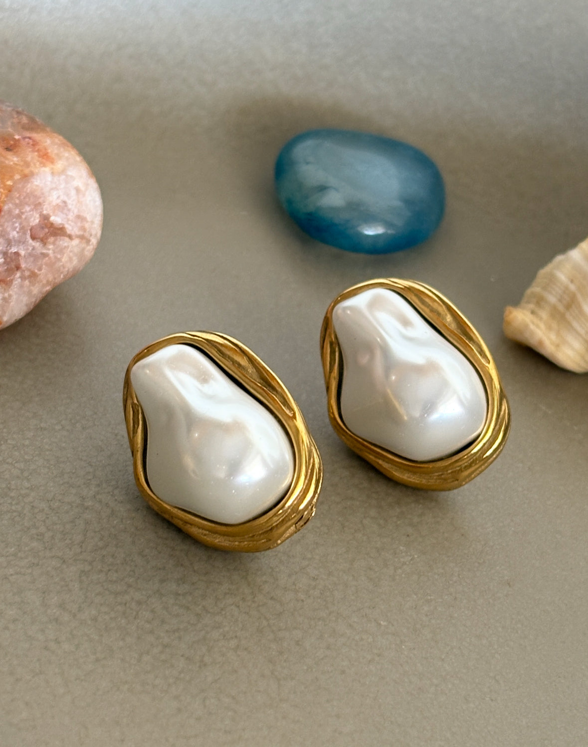 Prina Earrings - Waterproof, 18k Gold Plated