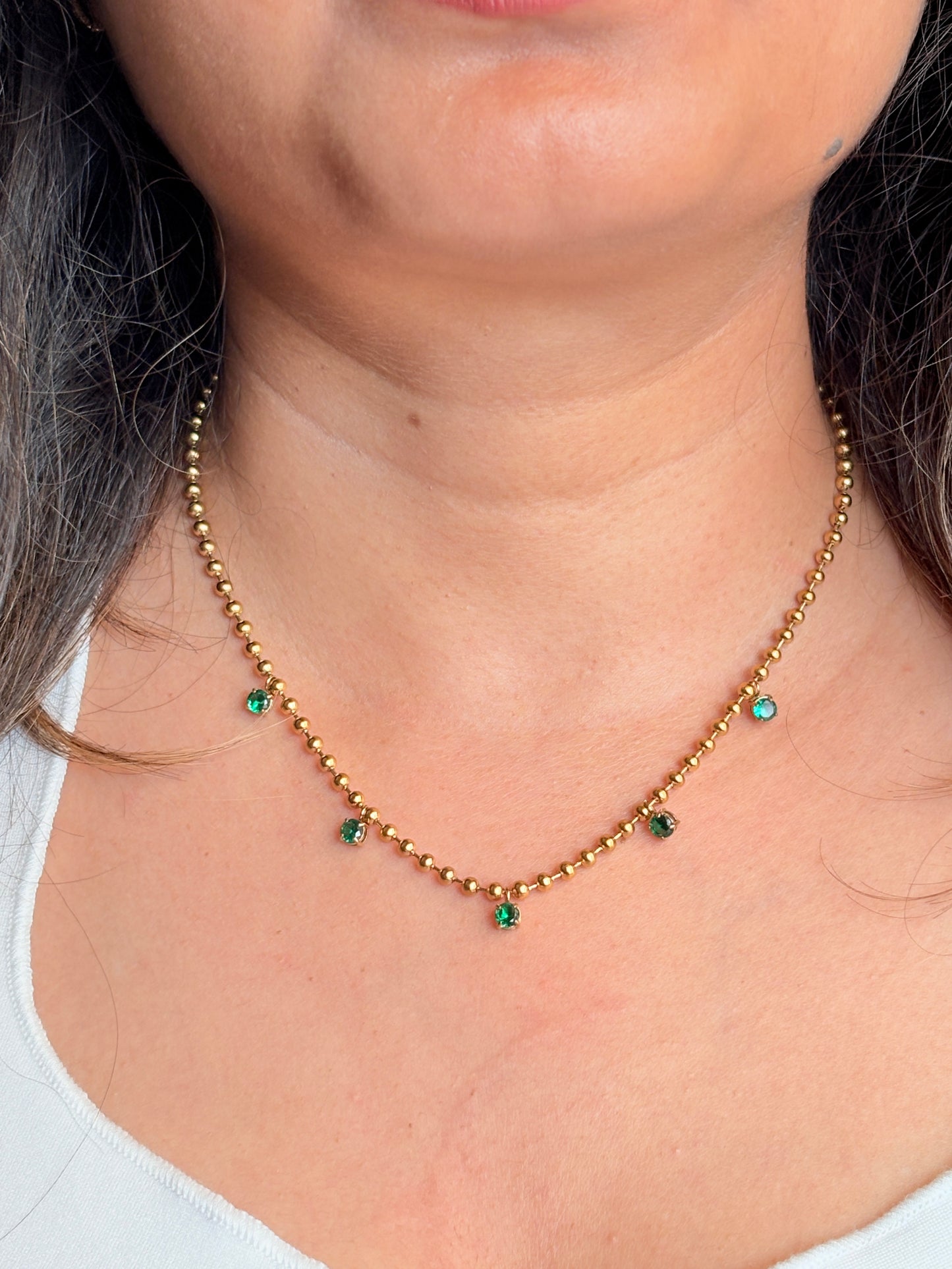 Ibiza Necklace - Waterproof, 18k Gold Plated