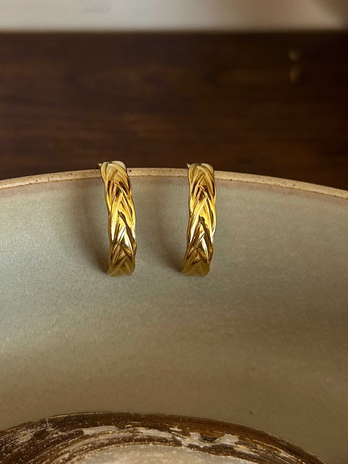 Kemp Earrings - Waterproof, 18k Gold Plated