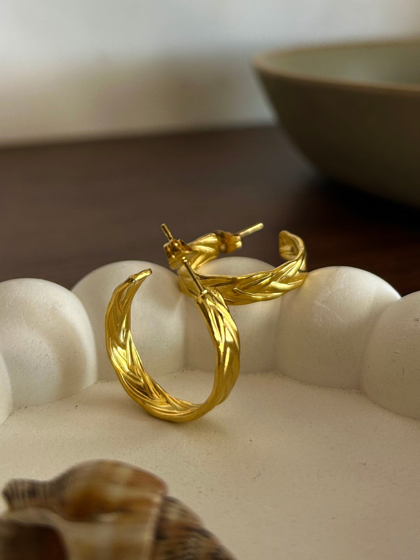 Kemp Earrings - Waterproof, 18k Gold Plated