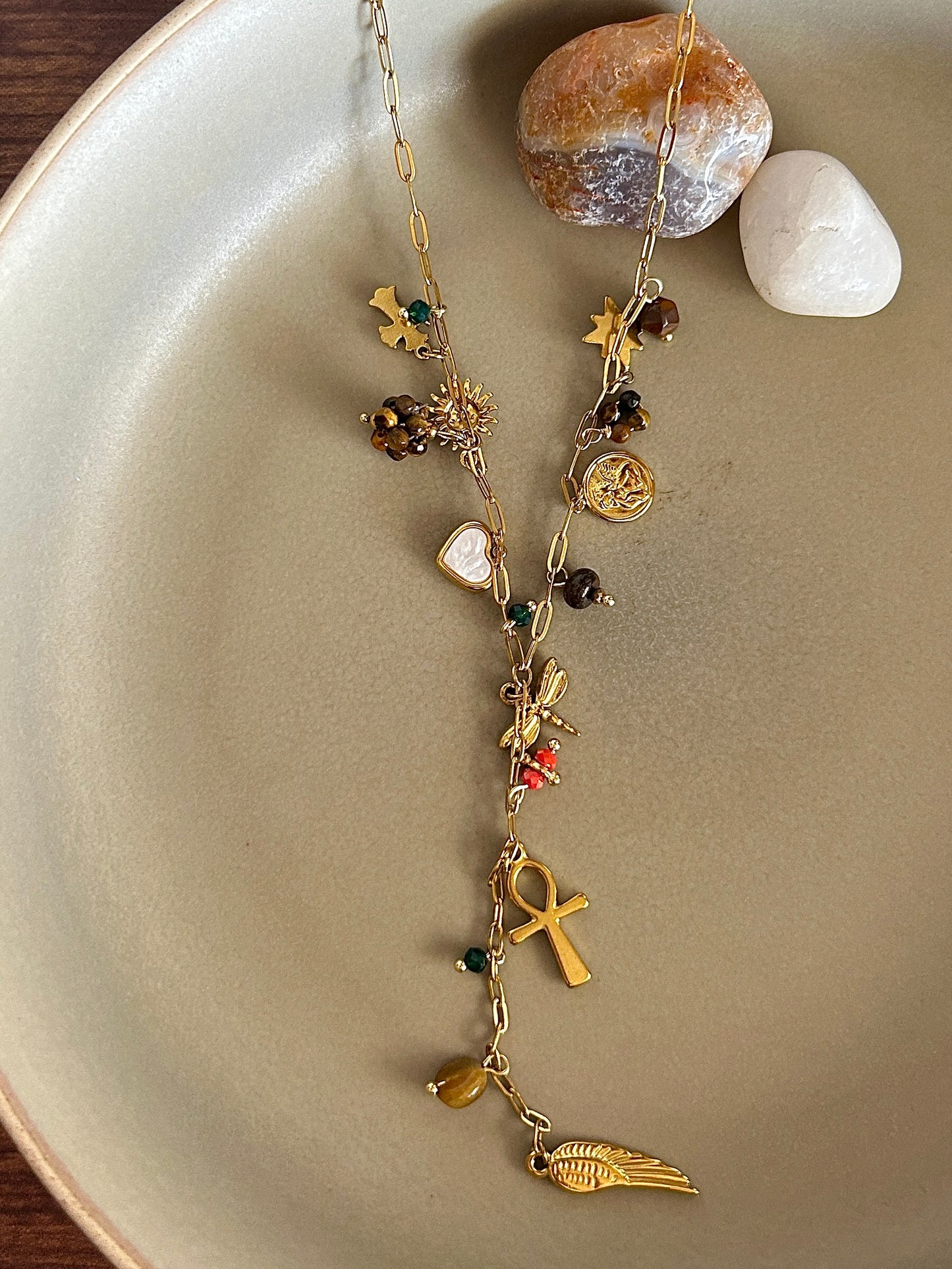 Zoya Necklace - Waterproof, 18k Gold Plated