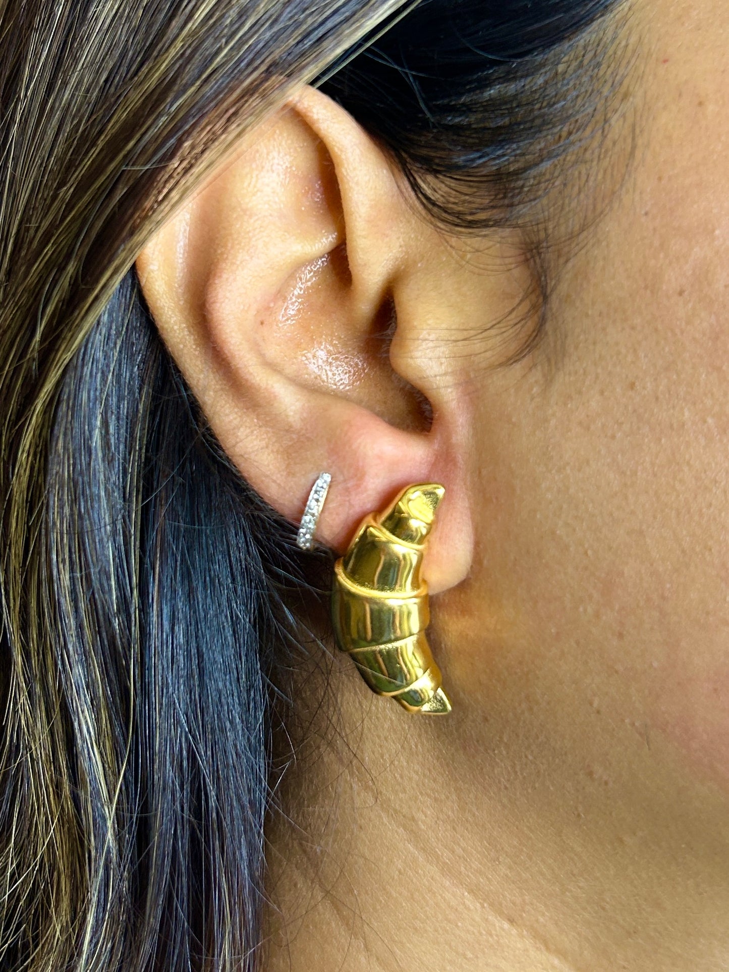 Zela Earrings - Waterproof, 18k Gold Plated
