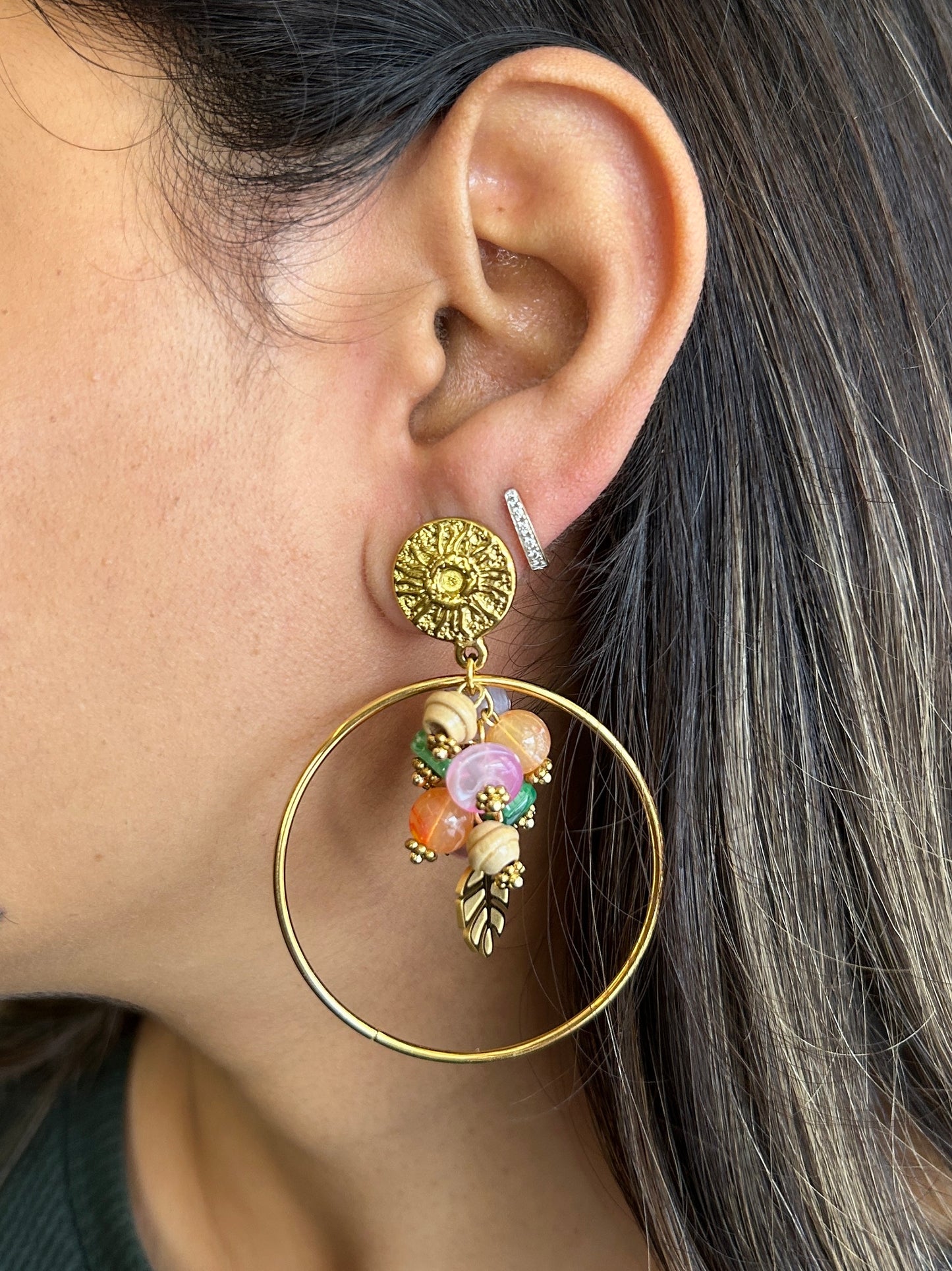 Luni Earrings - Waterproof, 18k Gold Plated