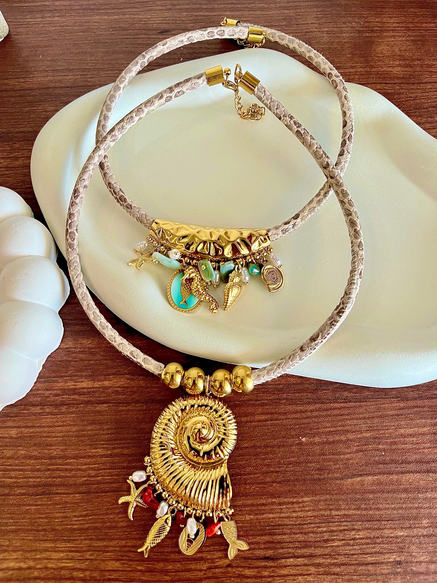 Rajni Necklace - Waterproof, 18k Gold Plated