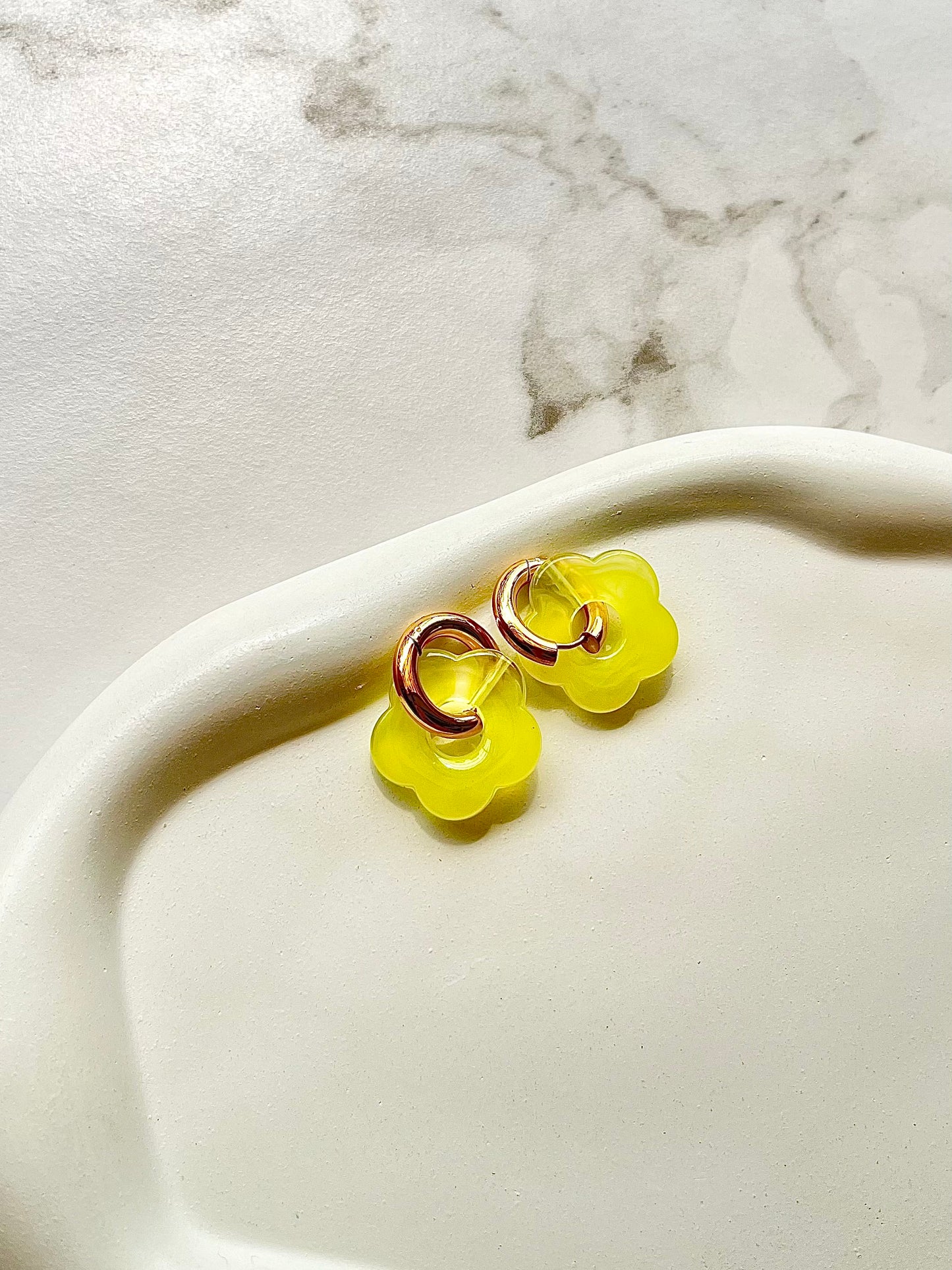 Fiona Hoops - Waterproof, 18k Gold Plated