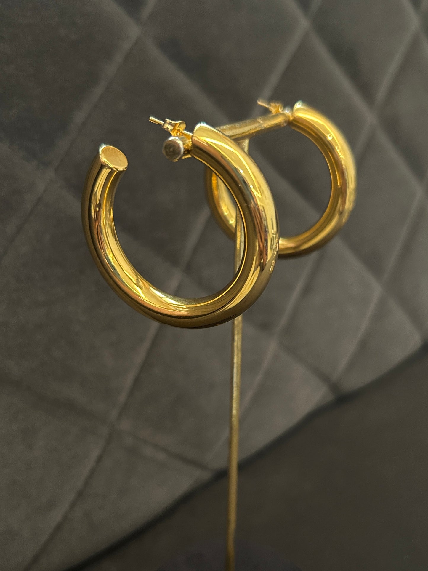 Fily Hoops - Waterproof, 18k Gold Plated