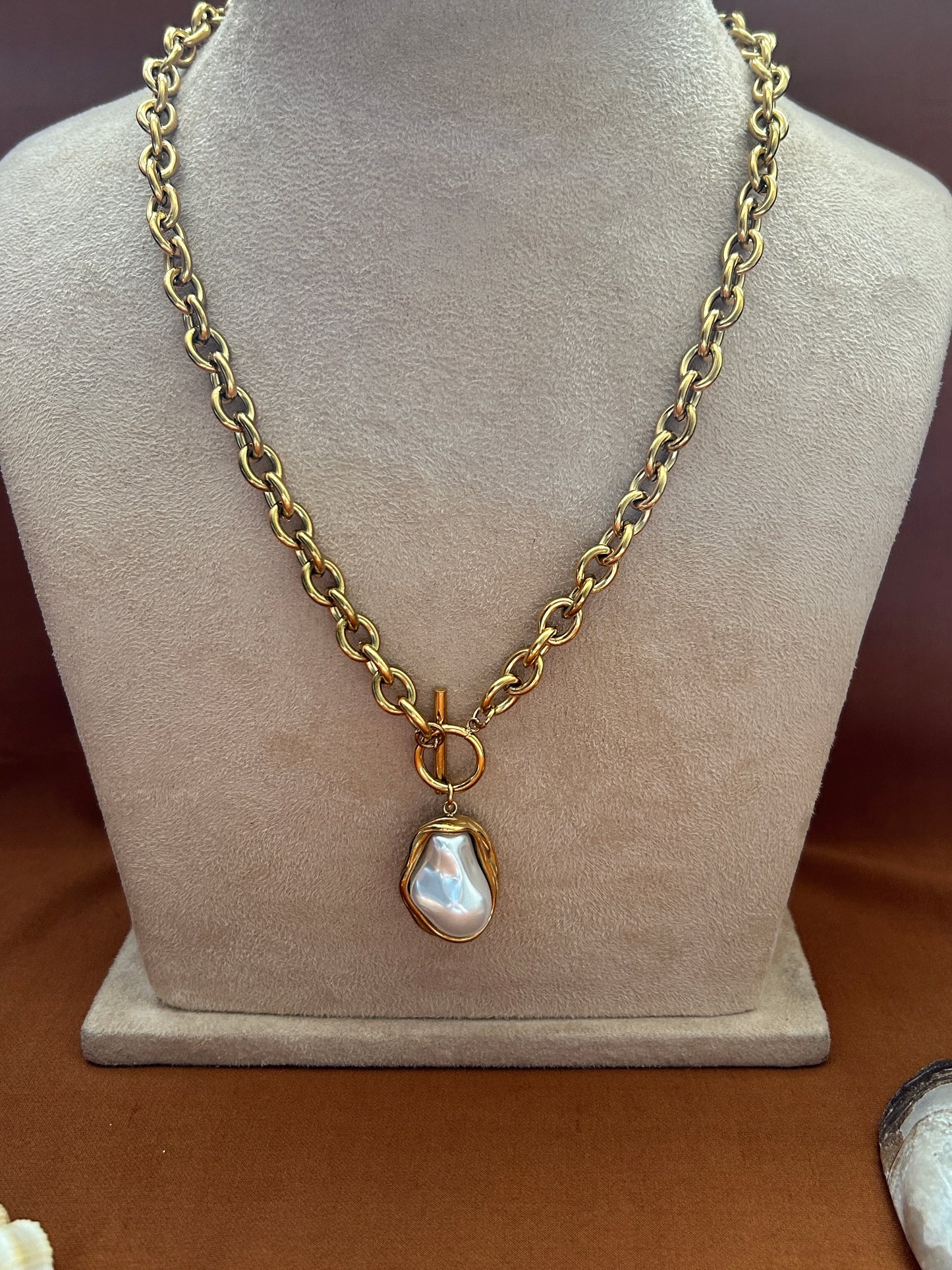 Prina Necklace - Waterproof, 18k Gold Plated