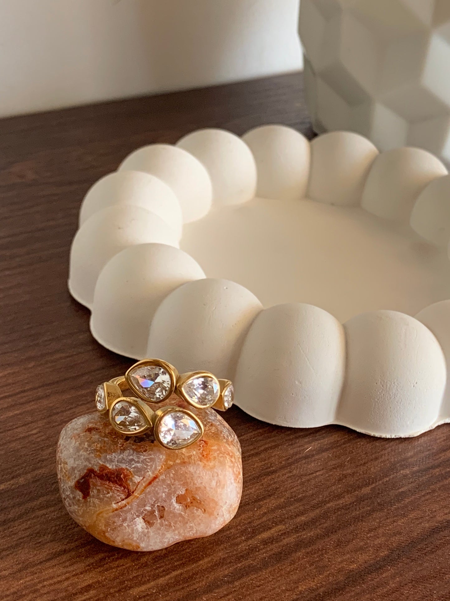 Meso Ring - Waterproof, 18k Gold Plated