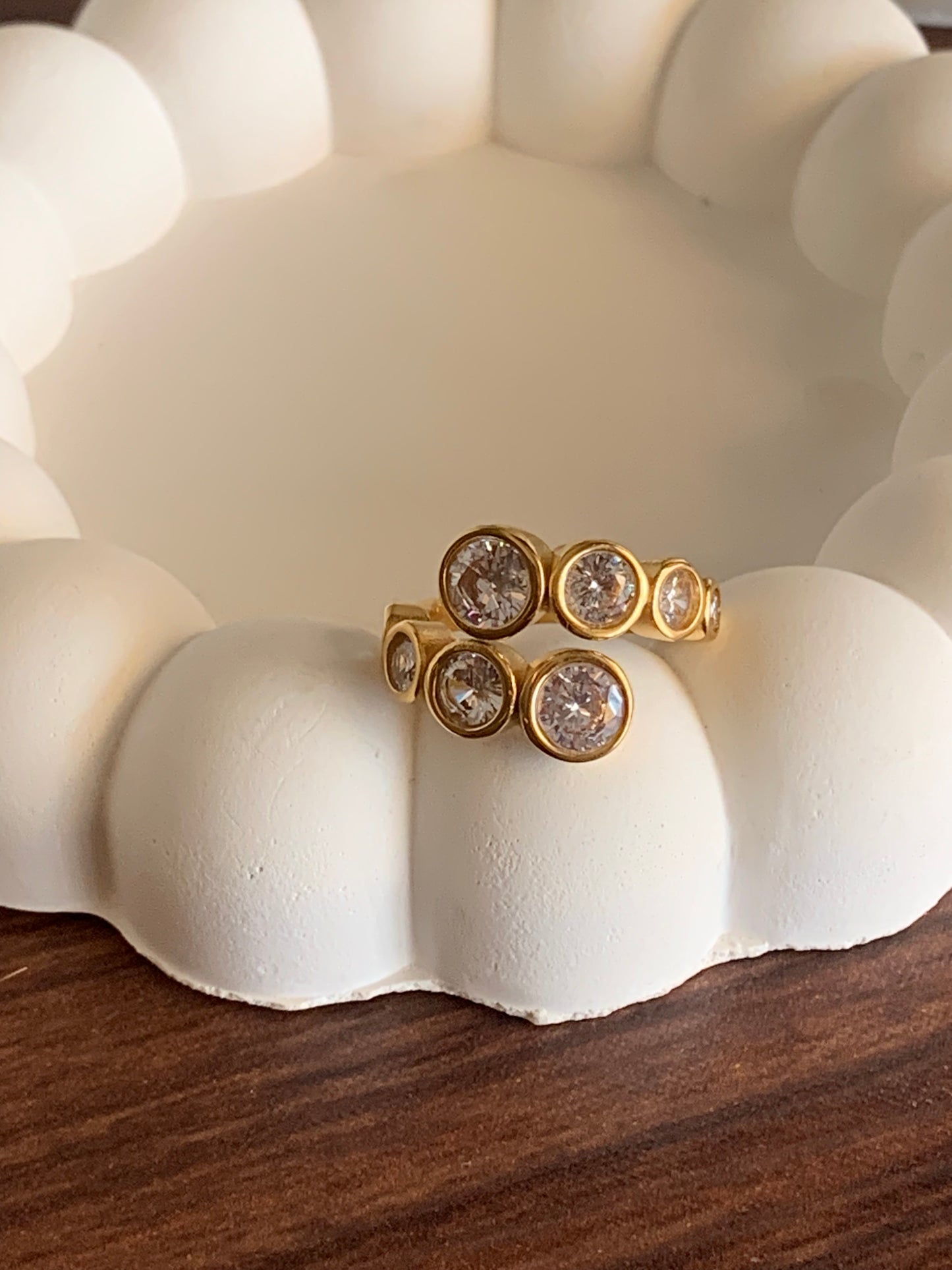 Meso Ring - Waterproof, 18k Gold Plated