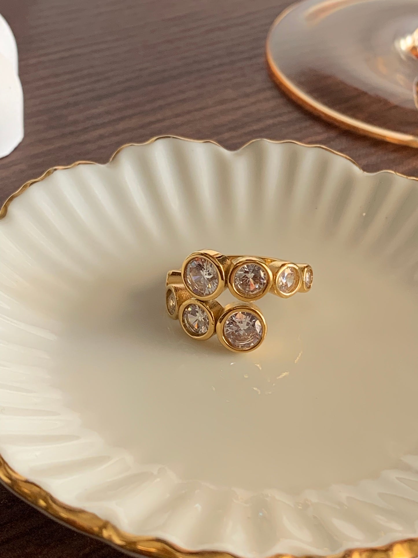 Meso Ring - Waterproof, 18k Gold Plated