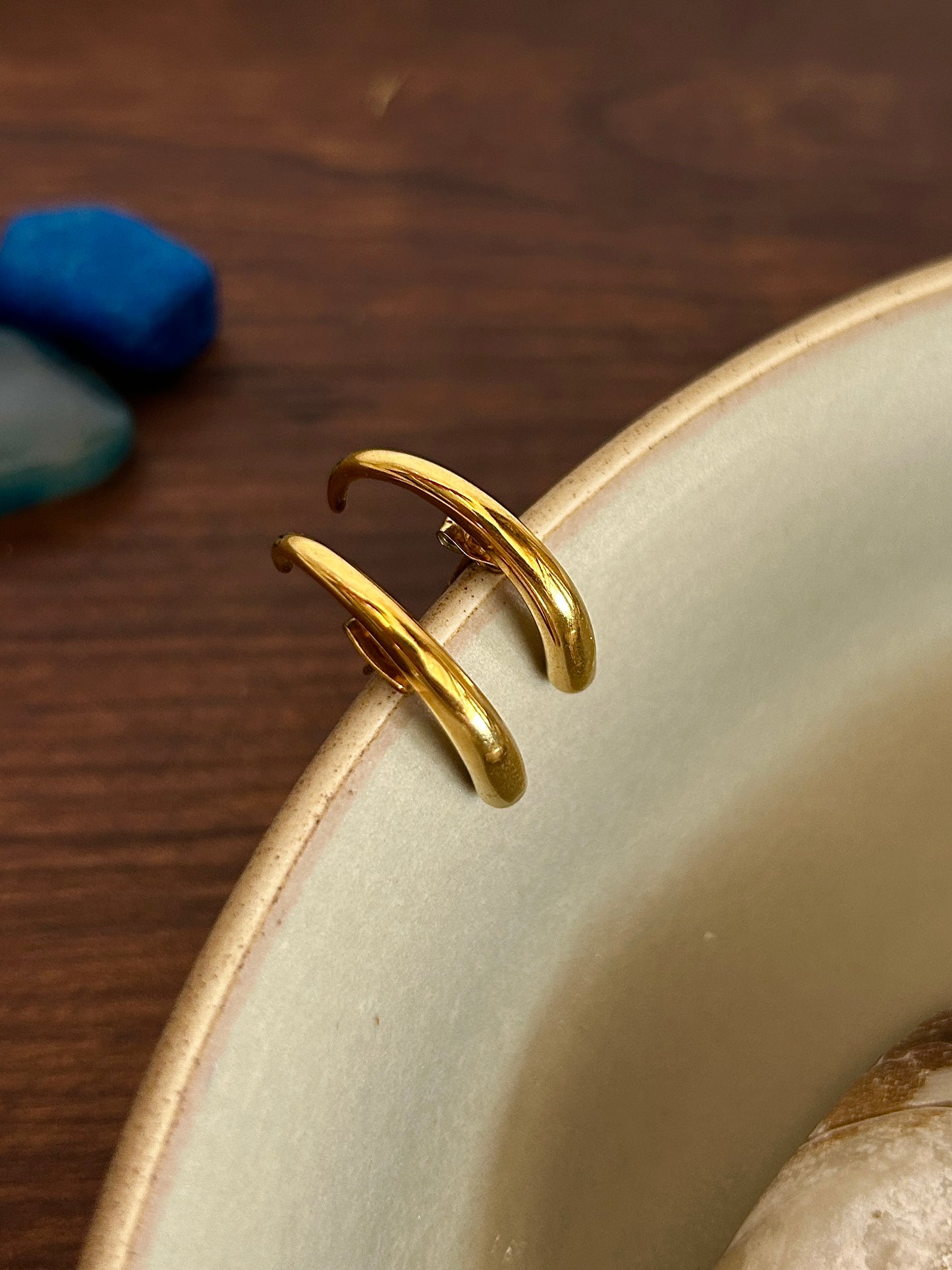 Nopin Earrings - Waterproof, 18k Gold Plated